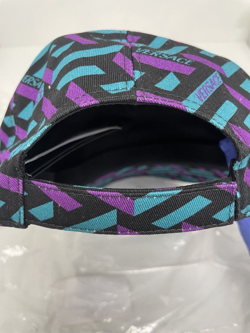 Versace VERSACE La Greca Monogram Baseball Cap Size ONE SIZE - 11 Thumbnail