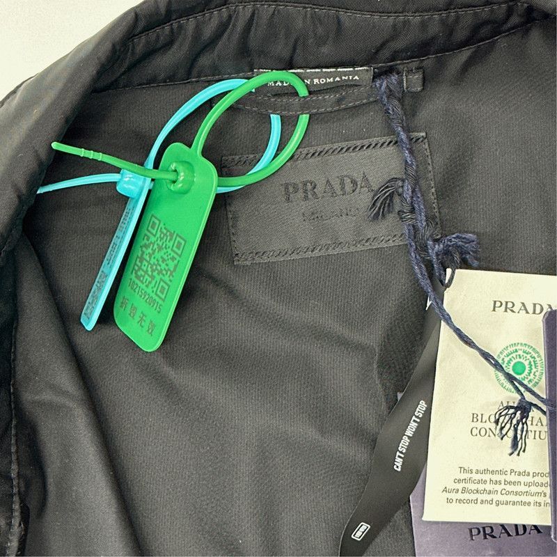 Prada Prada Black ButtonUp Long Sleeve Shirt-2506 Size US XL / EU 56 / 4 - 3 Thumbnail