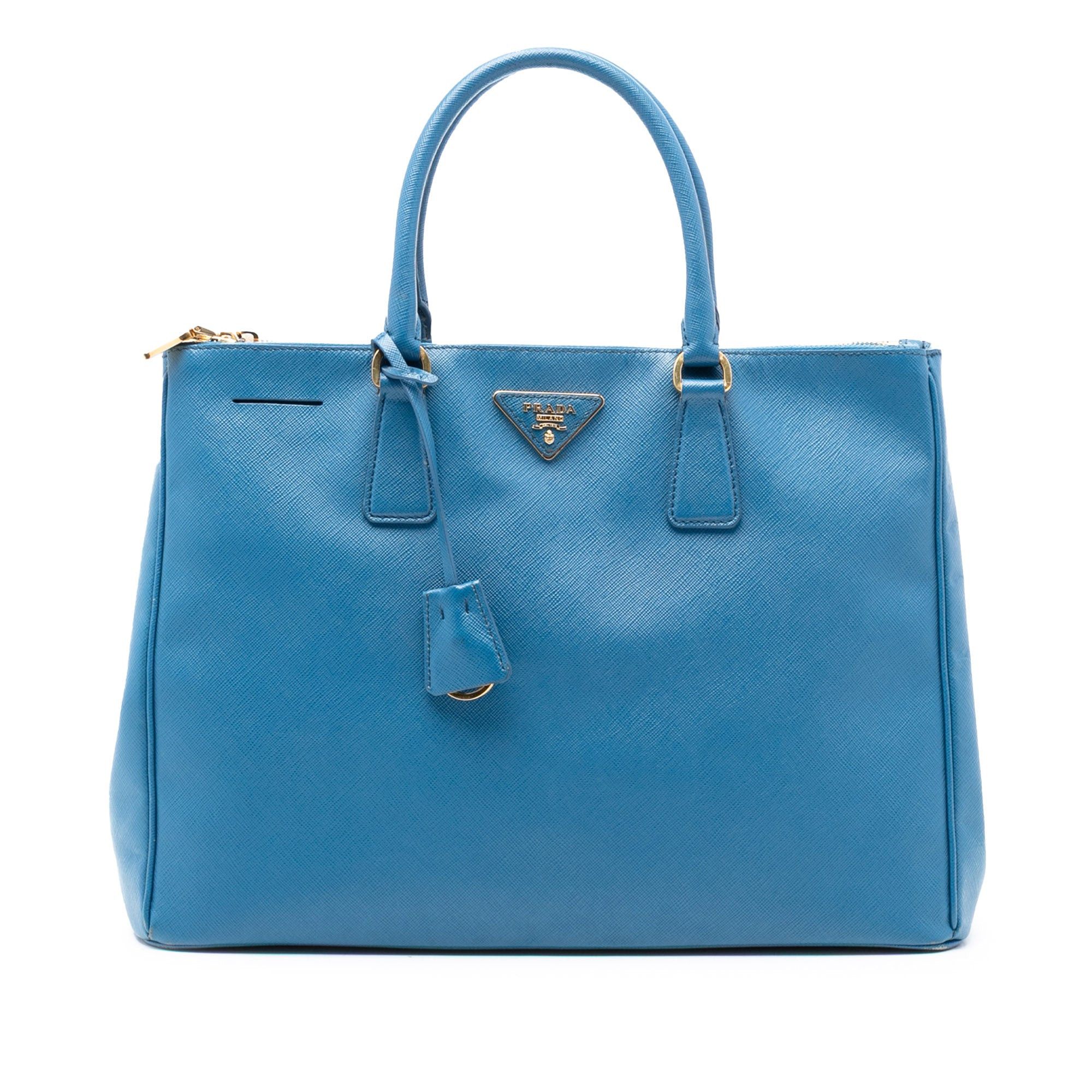 Prada Large Saffiano Lux Galleria Double Zip Satchel Size ONE SIZE - 1 Thumbnail