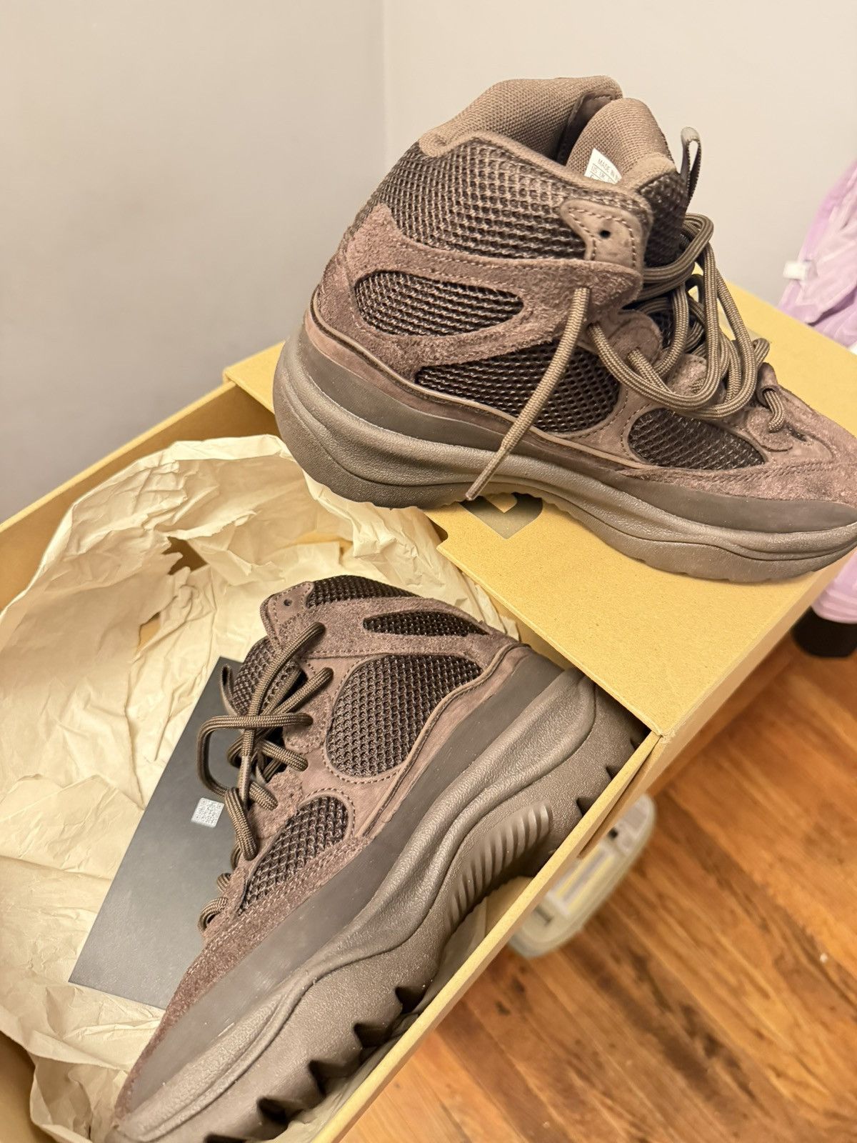 Yeezy Adidas Yeezy Desert Boot 'Oil' Size US 6 / EU 39 - 2 Thumbnail