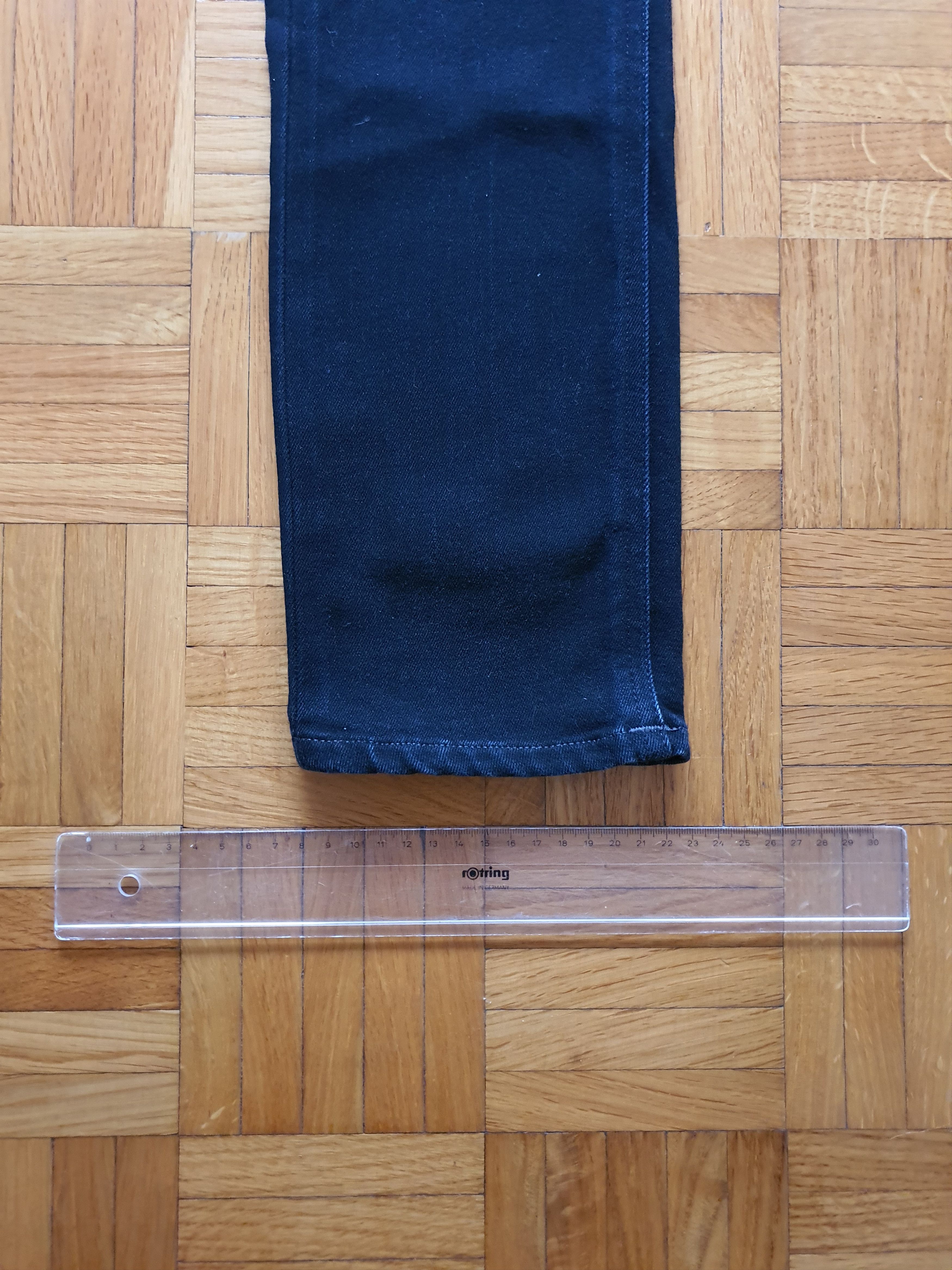 Acne Studios HEX TRIUMPH - Denim Jeans (Black) - Sz W26 L32 (26x32) Size 26" / US 2 / IT 38 - 10 Thumbnail