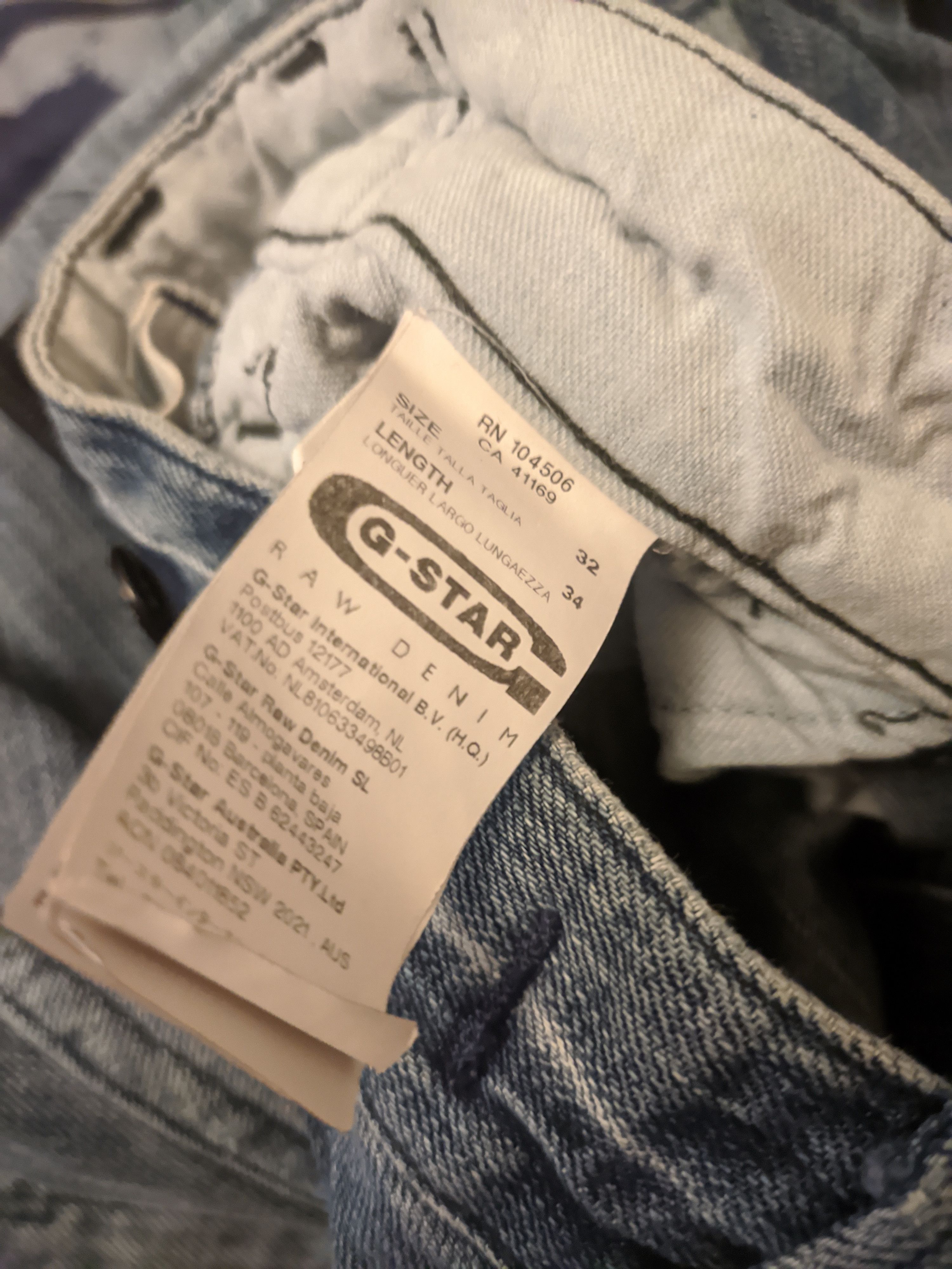 G-Star Gstar Storm Elwood Size US 32 / EU 48 - 11 Thumbnail