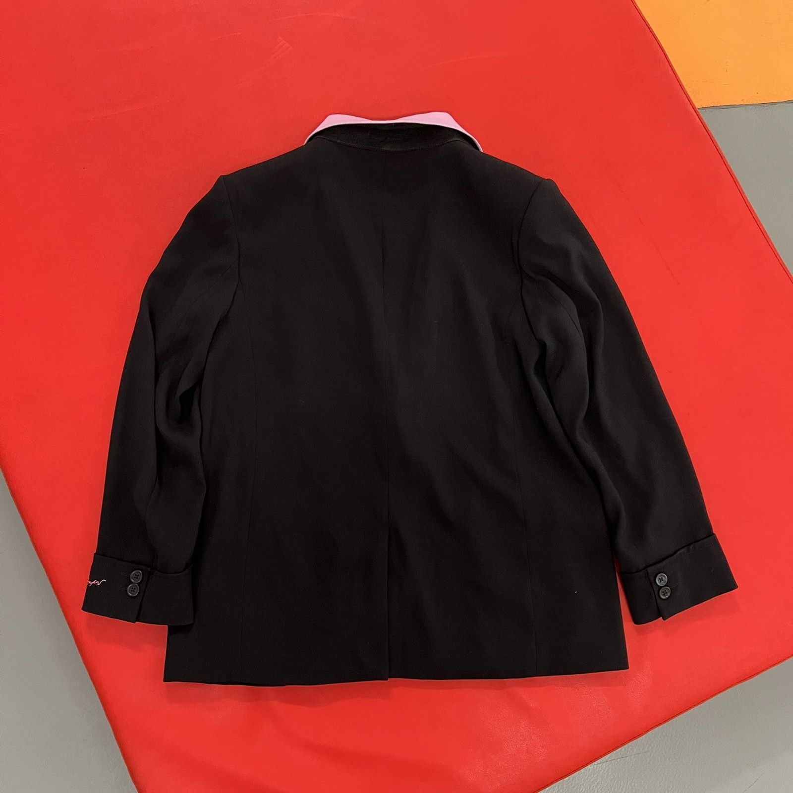 Karl Lagerfeld Karl Lagerfeld Paris Blazer Womens Black Trim Jacket Size M / US 6-8 / IT 42-44 - 2 Thumbnail