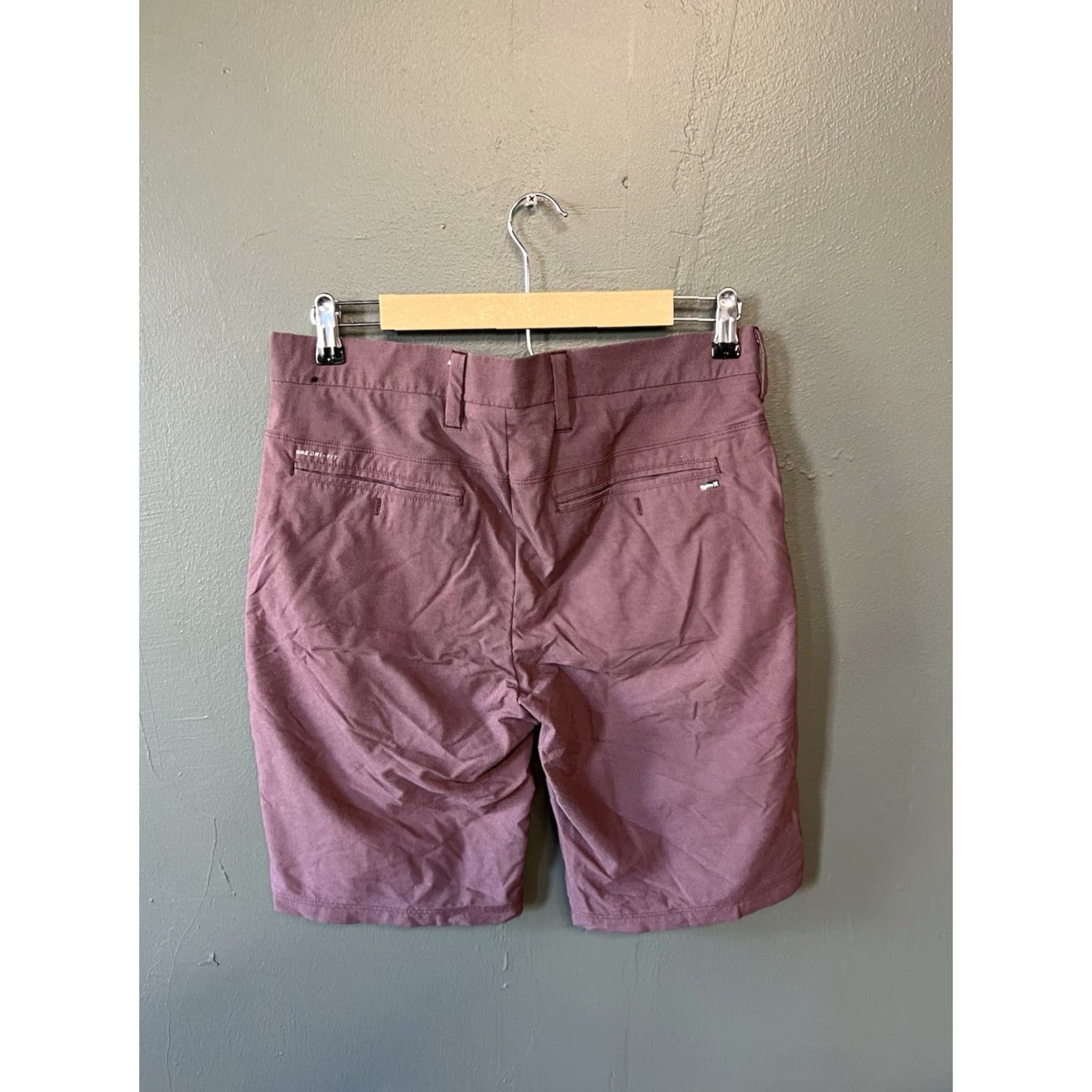 Hurley Hurley Mens Athletic Chino Shorts Size 30 Red ниш Size US 30 / EU 46 - 2 Thumbnail