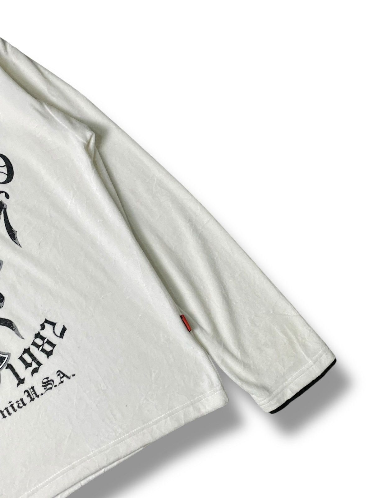 If Six Was Nine × Japanese Brand × Le Grande Bleu (L.G.B.) Bad Boy Brand Cross Print Long Sleeves (63) Size US M / EU 48-50 / 2 - 4 Thumbnail