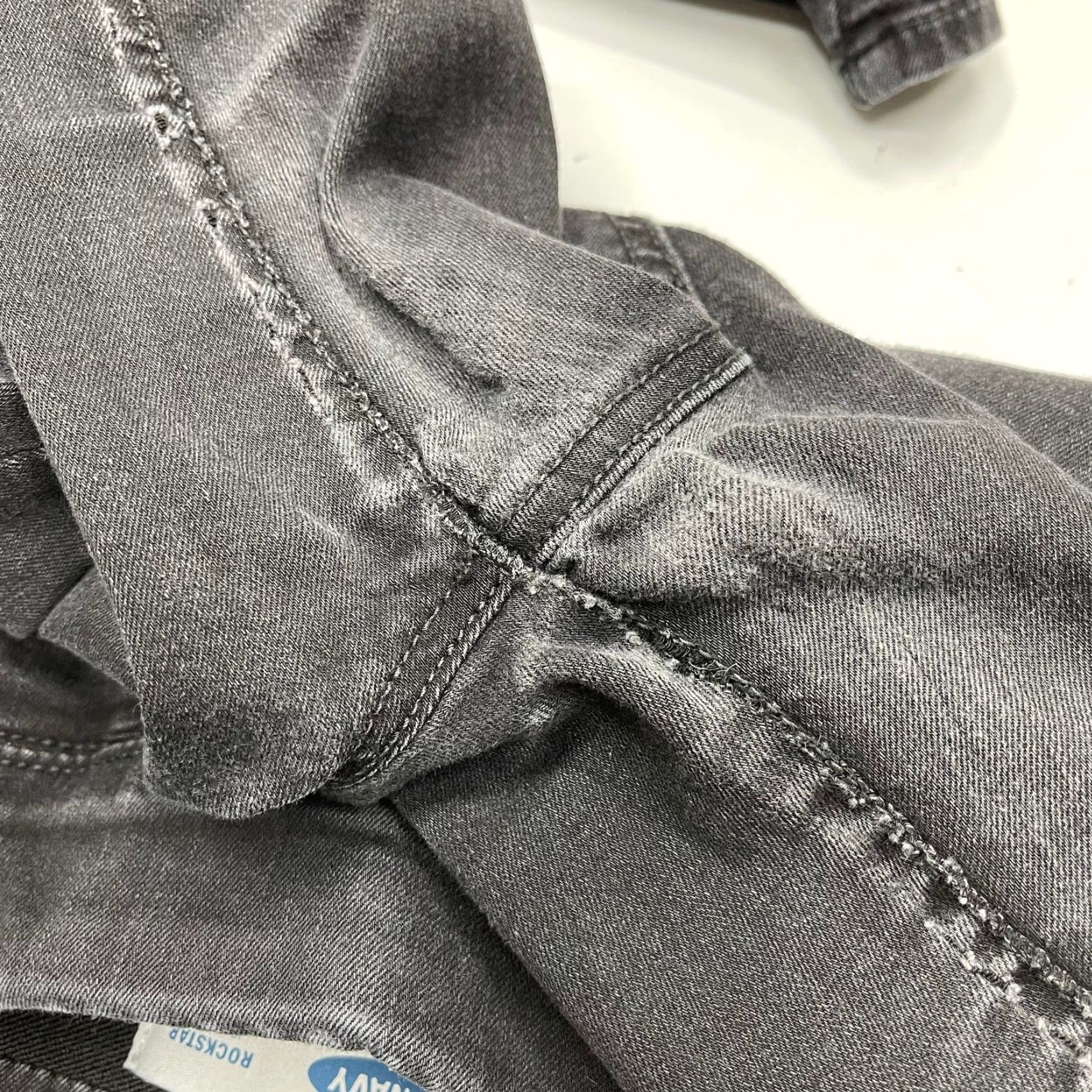 Old Navy Old Navy Jeans Gray Skinny Stretchy Pull On Jeggings 6 Womens Regular 29x27 Denim Cotton Blend Size 28" / US 6 / IT 42 - 5 Thumbnail
