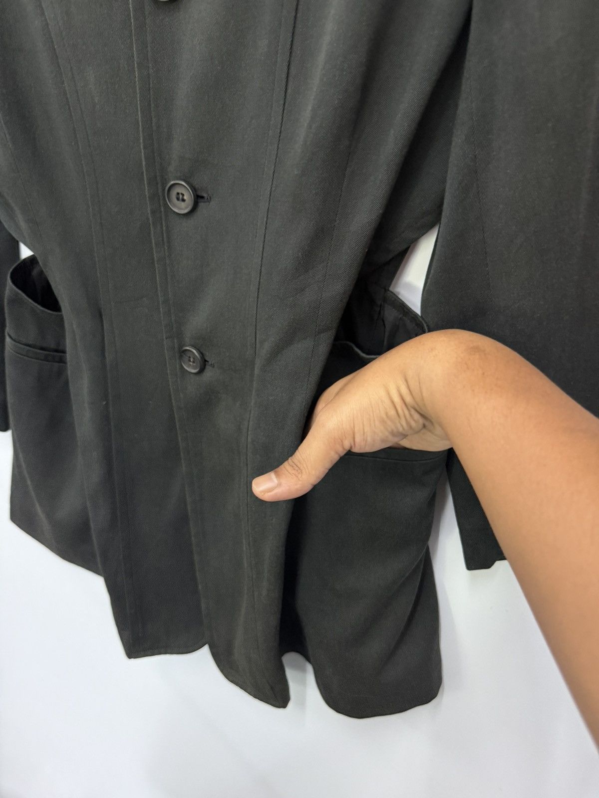 Comme des Garcons Vintage‼️ Distressed Comme Des Garcons France V Waist jacket Size S / US 4 / IT 40 - 6 Thumbnail