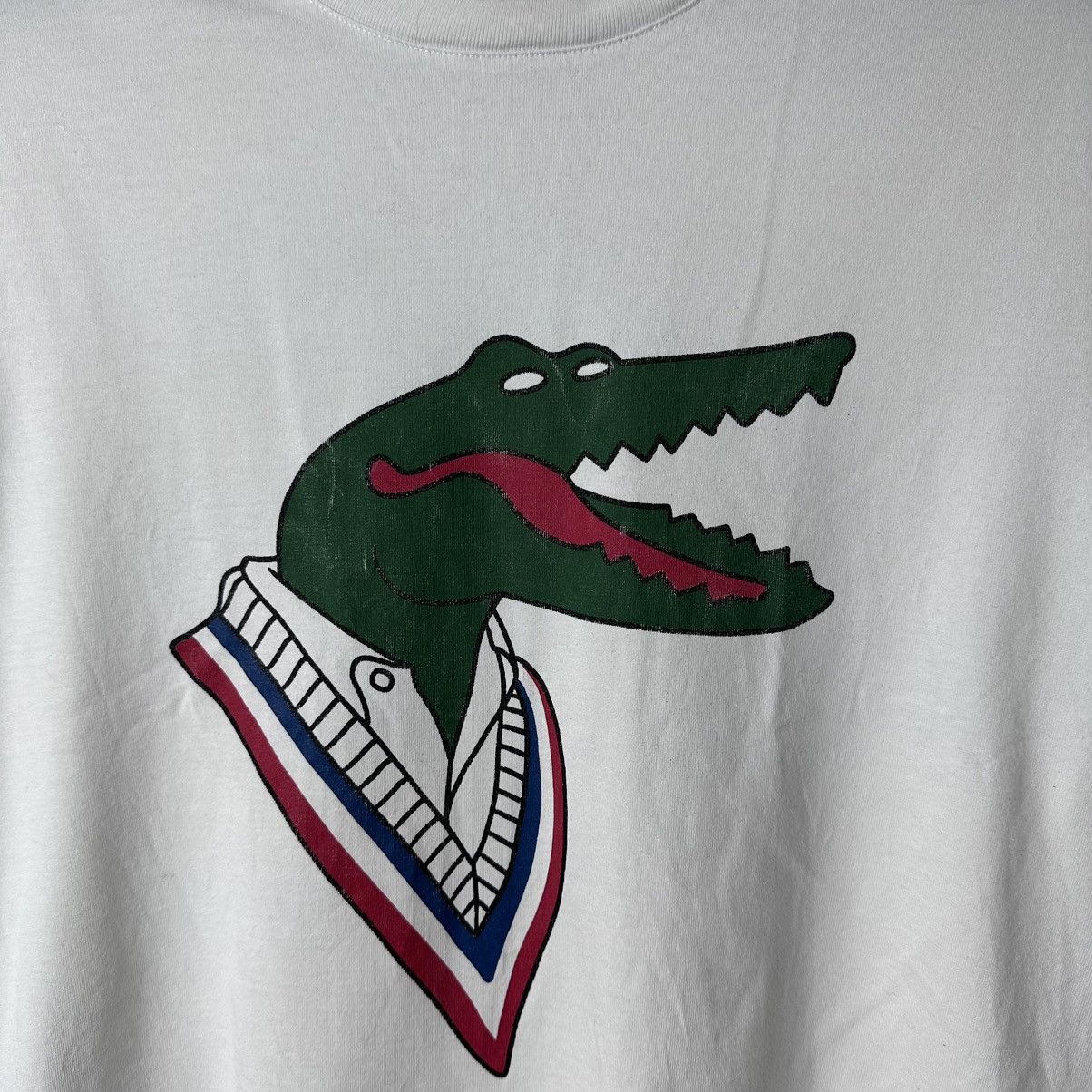 Other Lacoste x Jean Michel Tixier T-Shirt Aligator Big Logo Size US L / EU 52-54 / 3 - 2 Thumbnail