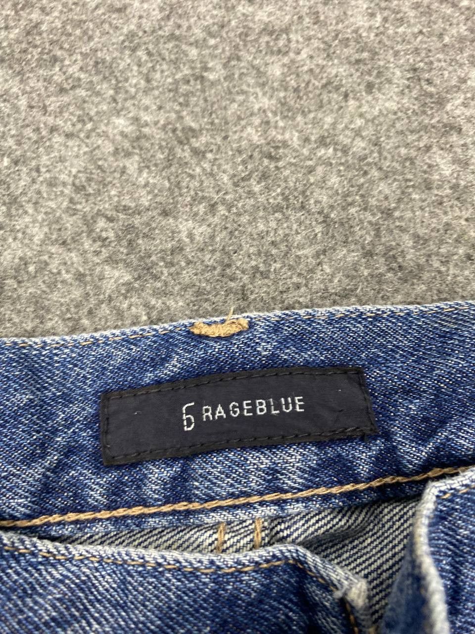 Japanese Brand rageblue japanese brand distressed denim ankle cut Size US 34 / EU 50 - 13 Thumbnail