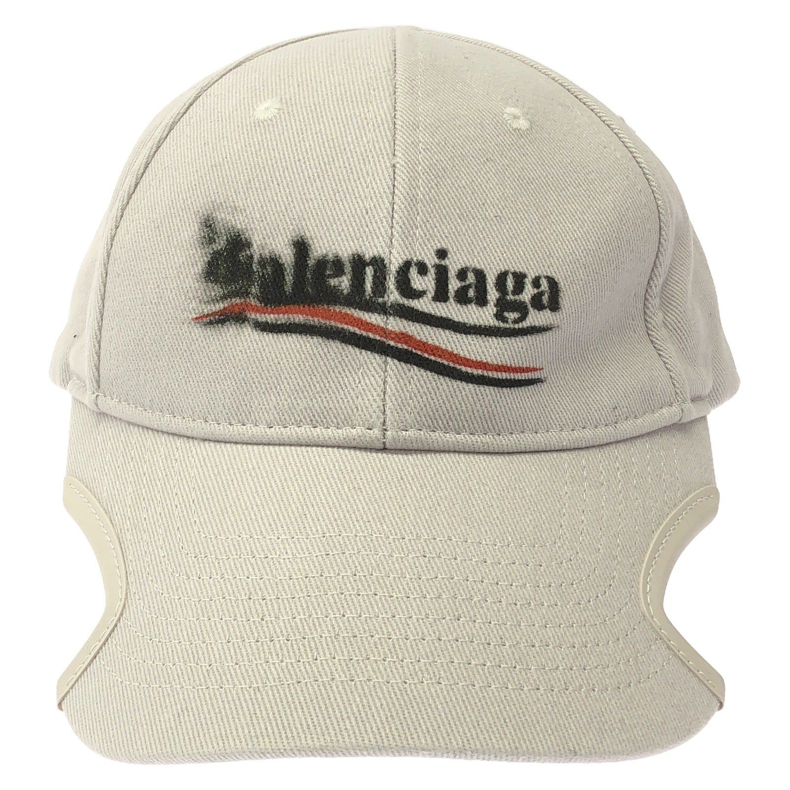 Balenciaga Balenciaga Baseball Cap Cotton White Size ONE SIZE - 1 Thumbnail