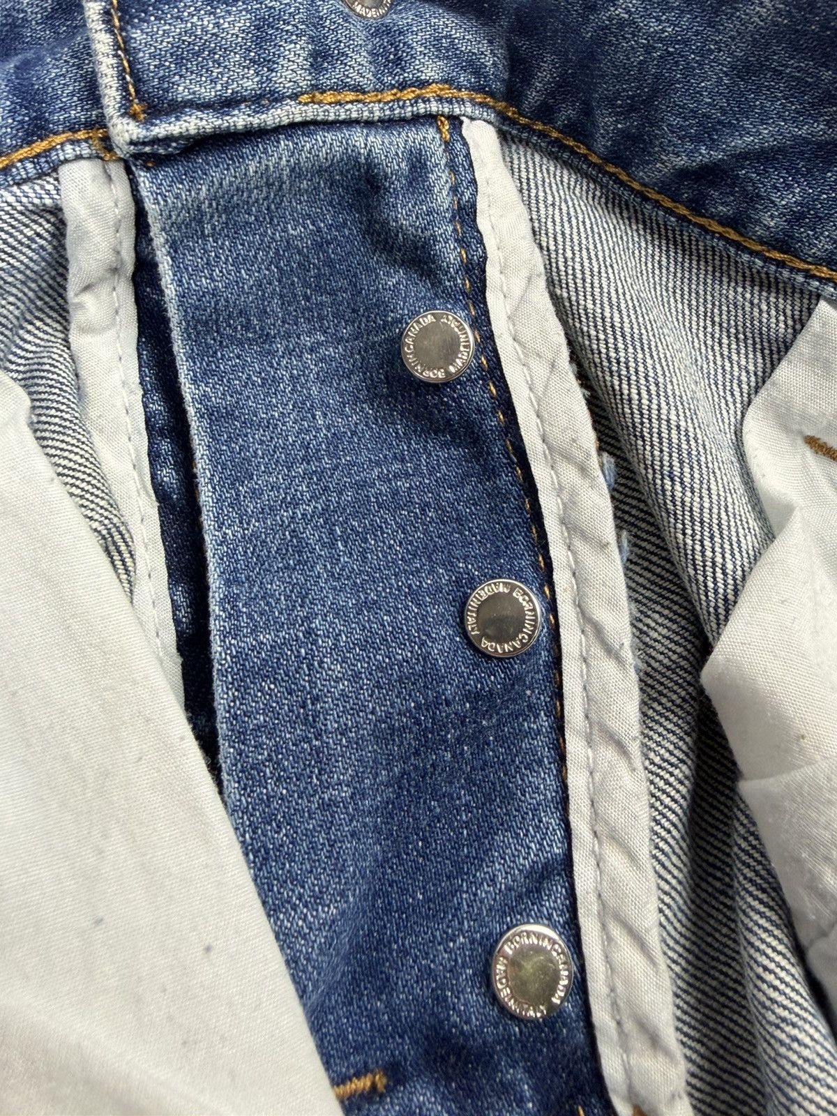 Dsquared2 Dsquared2 Slim Blue Jeans Distressed Paint Splatter Italy 48 Size US 32 / EU 48 - 15 Thumbnail