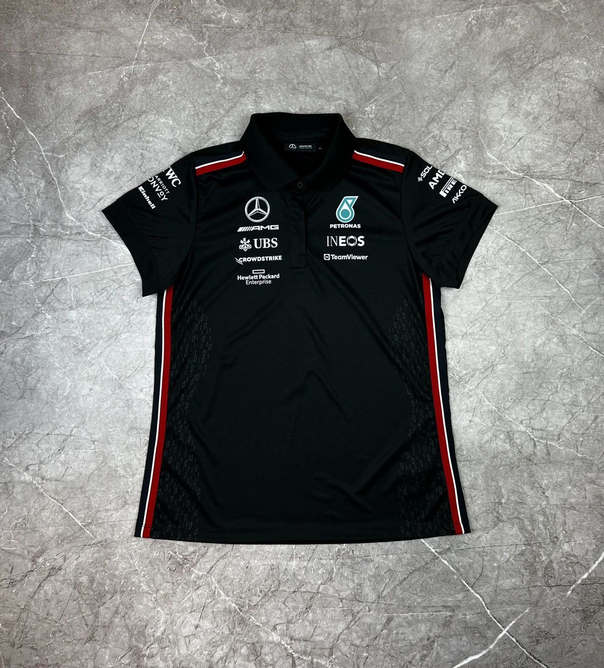 Mercedes-Benz × Tommy Hilfiger Mercedes Benz AMG Polo Petronas Size L Size US L / EU 52-54 / 3 - 1 Thumbnail