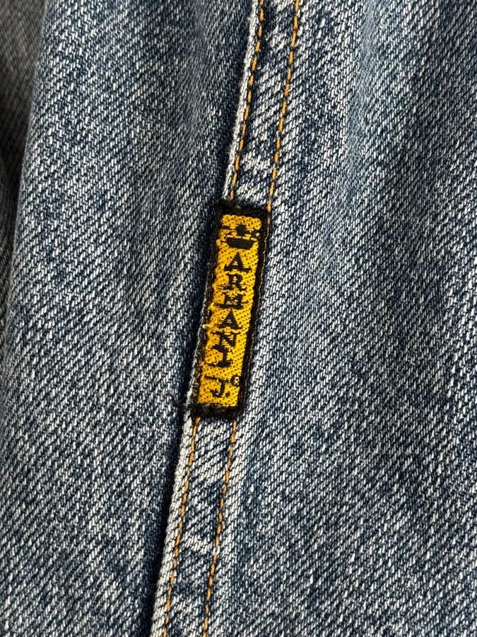 Armani 1990s Armani Light Blue Denim Jacket Size US L / EU 52-54 / 3 - 11 Thumbnail