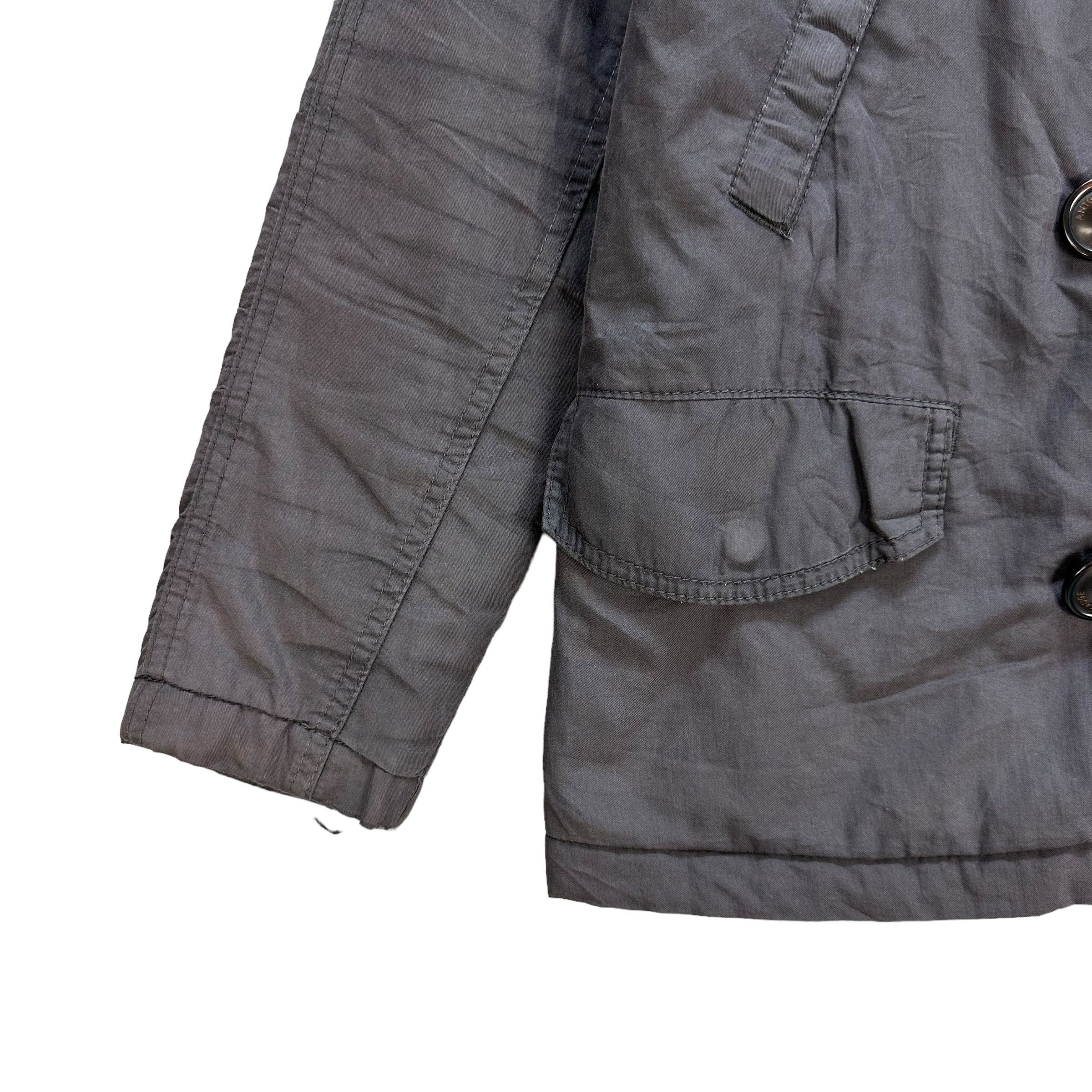 Japanese Brand ANTGAUGE Tartan Lined Fur Hooded Parka Jacket #A22-0516 Size US S / EU 44-46 / 1 - 4 Thumbnail