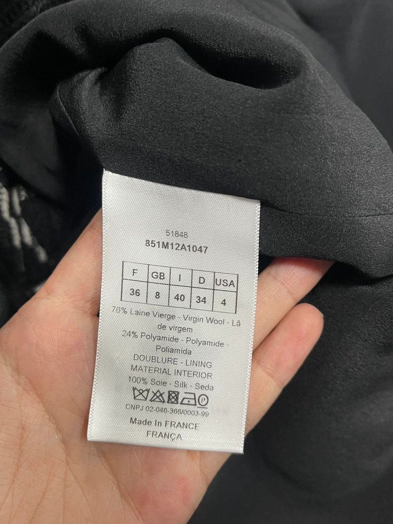 Dior Dior Black and White Checked Coat-2506 Size S / US 4 / IT 40 - 6 Thumbnail