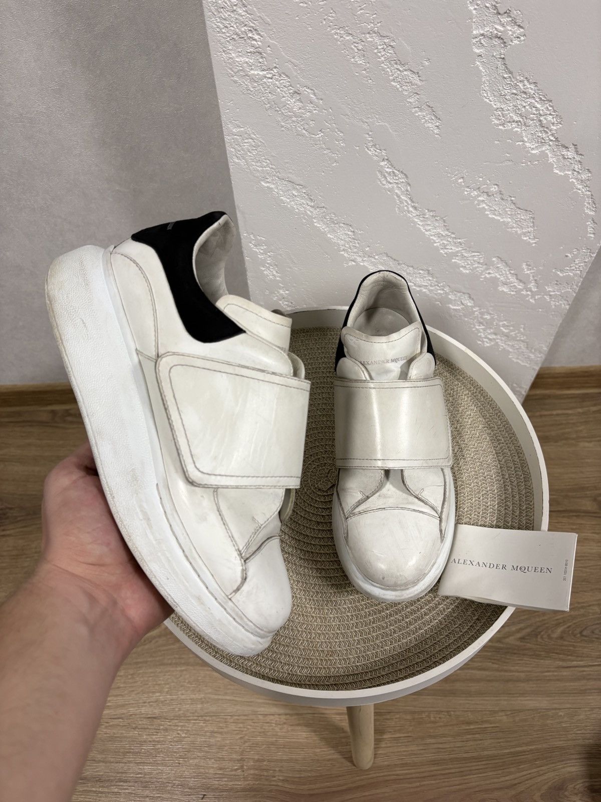 Alexander McQueen Alexander McQueen Oversized Sneakers Dirty Trash Size: 38 Size US 8 / IT 38 - 1 Thumbnail