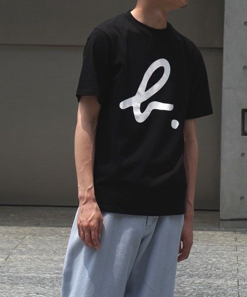 ADAM ET ROPE × Japanese Brand × agnes b. 2000s - Again B x Adam Et Rope Big Logo T Shirt Size US M / EU 48-50 / 2 - 2 Thumbnail