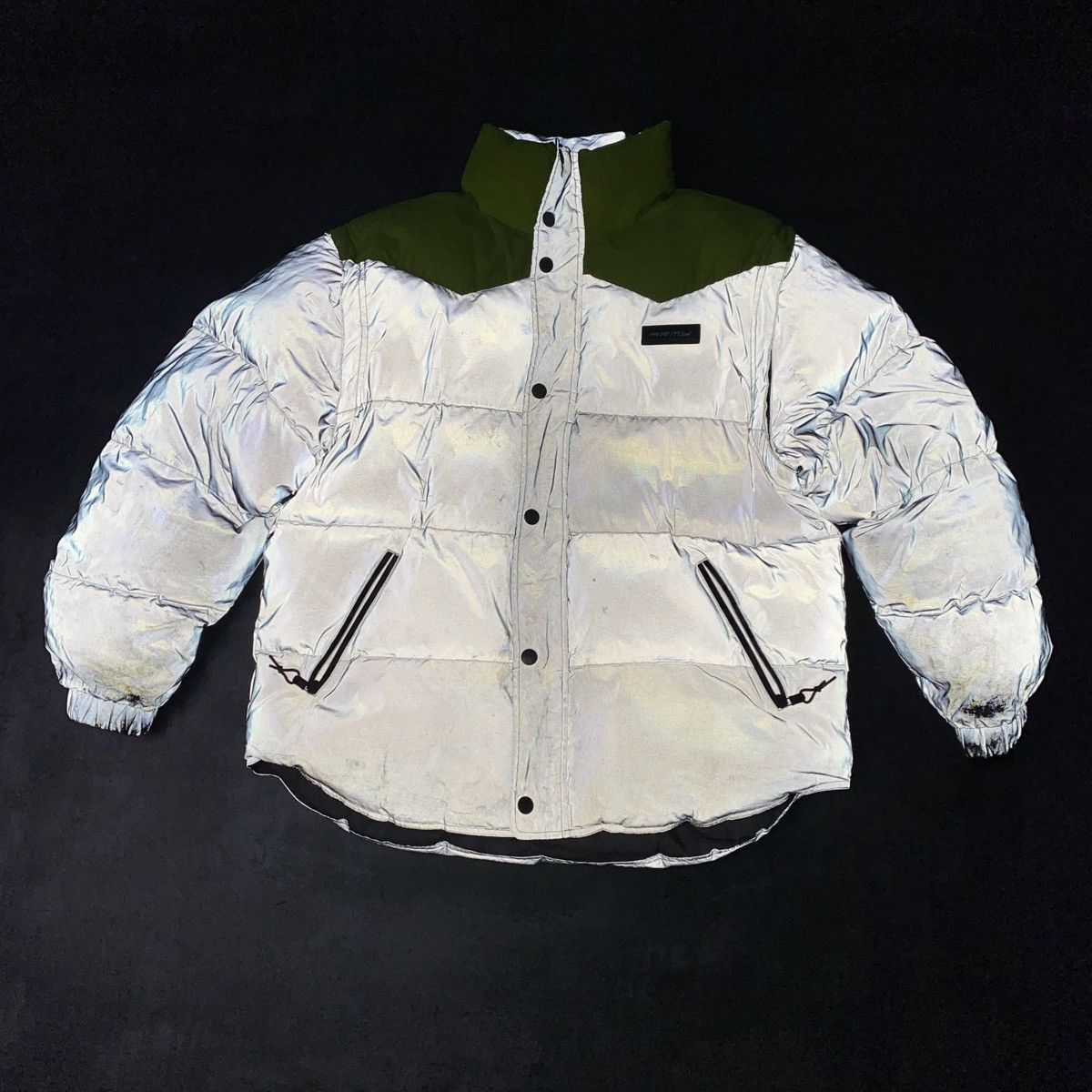 Rap Tees Grimey Puffy Vostok Reflective Grey Jacket L Size US L / EU 52-54 / 3 - 12 Thumbnail