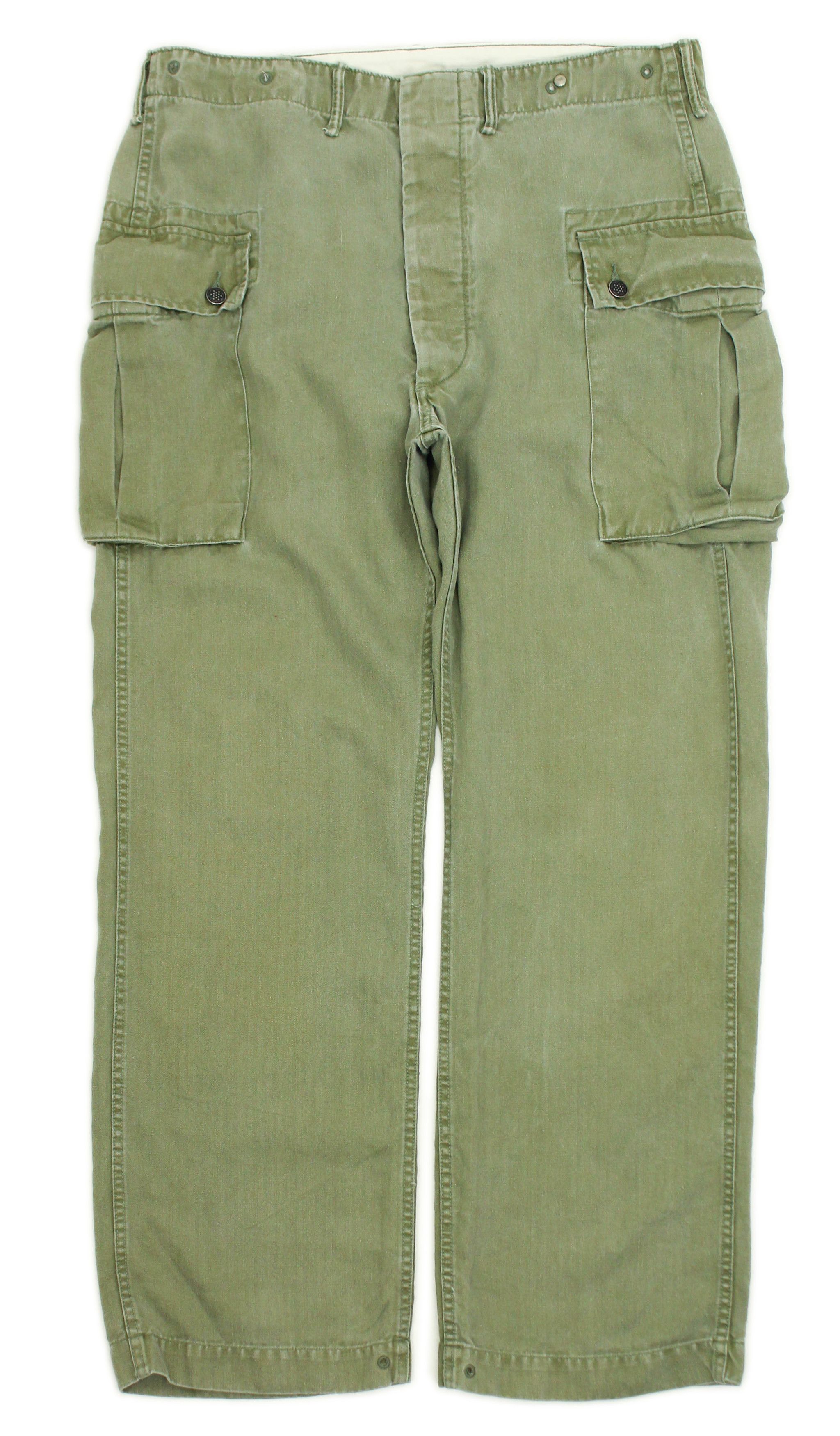 RRL Ralph Lauren Linen Herringbone Twill HBT P-44 Monkey