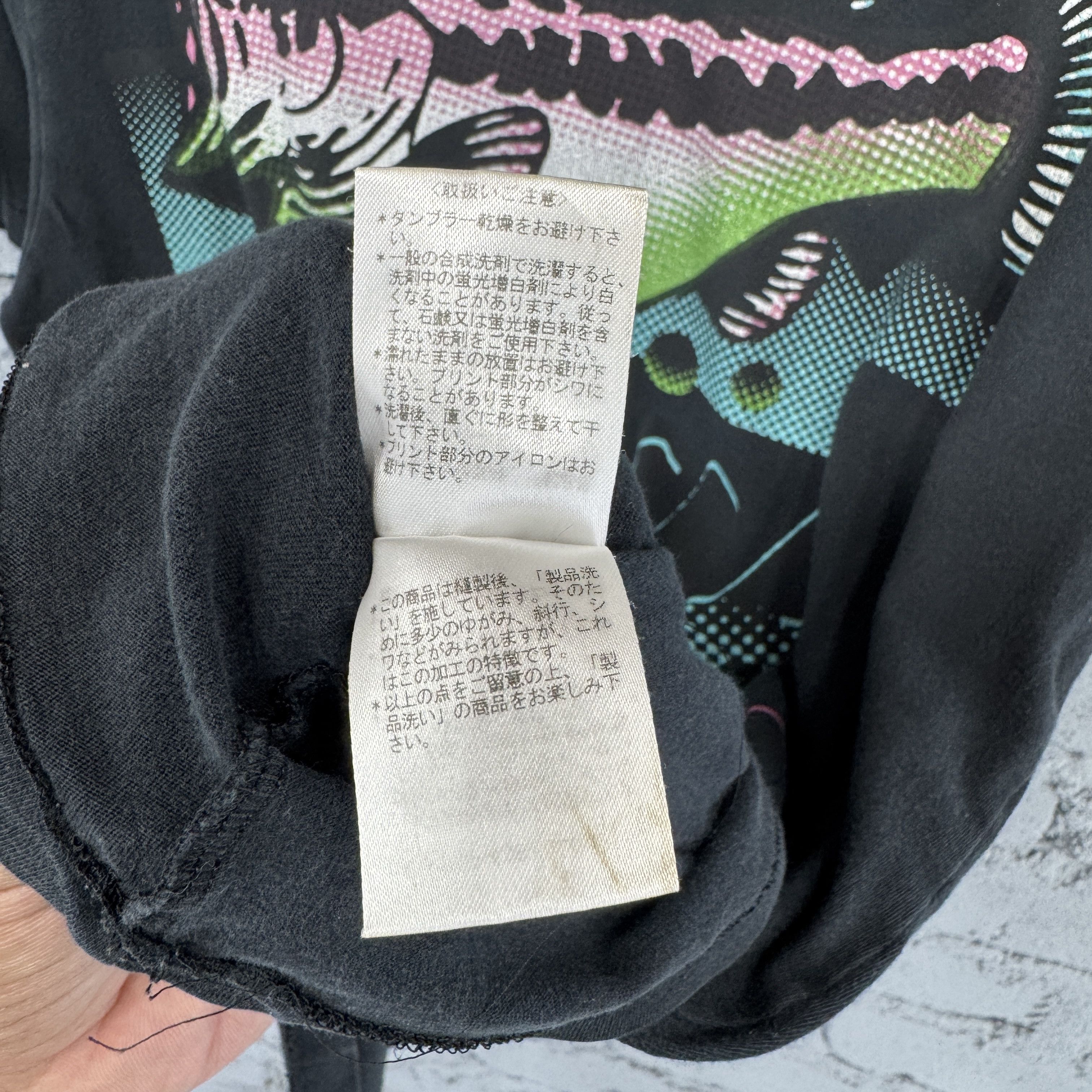 Paul Smith : Vintage 90s Paul Smith Psyco Alpha Disco Sunfaded Tshirt Size US L / EU 52-54 / 3 - 8 Thumbnail