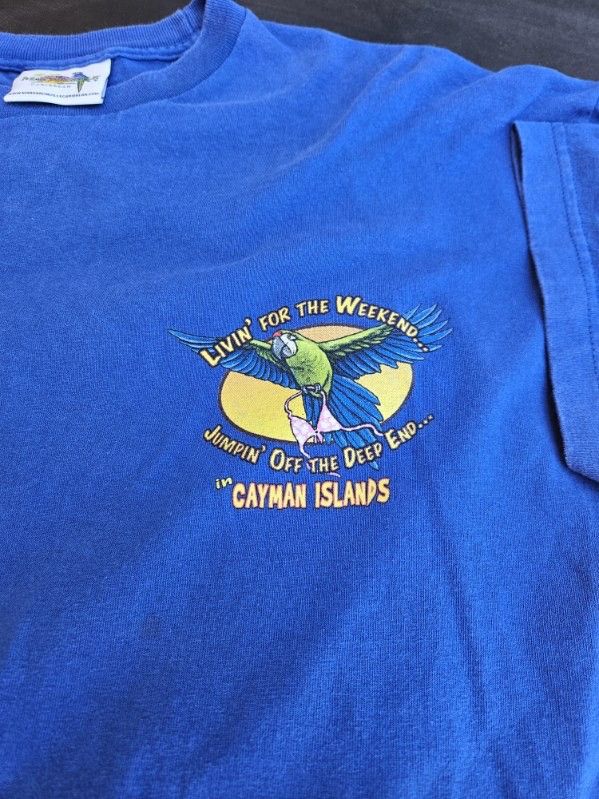 Other Margaritaville License To Chill Cayman Islands Tee Size US XL / EU 56 / 4 - 3 Thumbnail