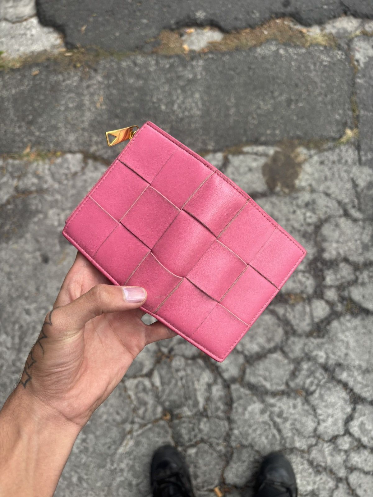 Bottega Veneta Bottega Veneta Wallet Pink Size ONE SIZE - 2 Thumbnail