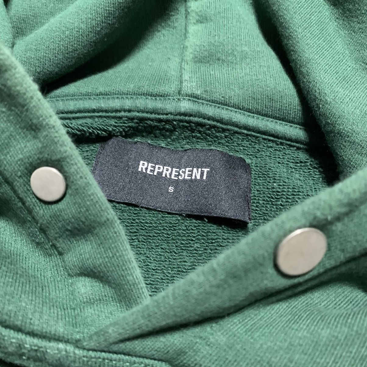 Represent Clo. Represent Small Racing Team Green Hoodie Size US S / EU 44-46 / 1 - 6 Thumbnail
