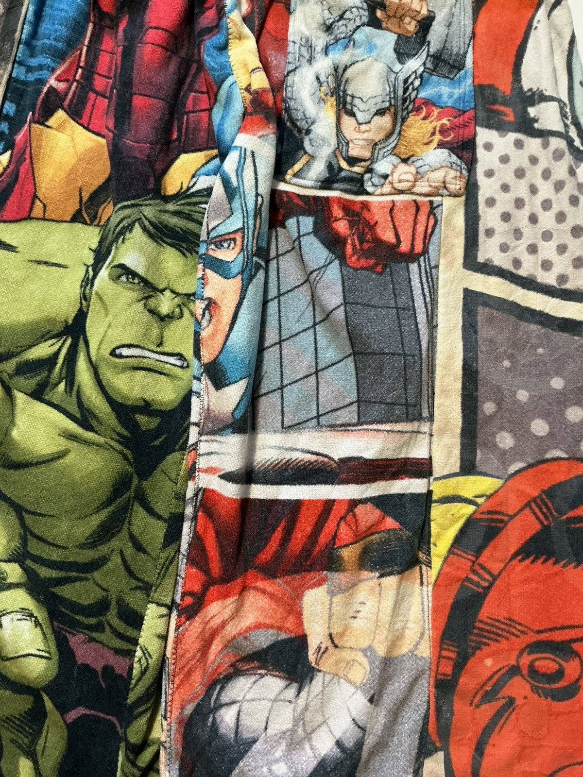 Marvel Comics Marvel Avengers Iron Hulk Rework 1Of1 Wide Leg Towel Pants Size US 34 / EU 50 - 7 Thumbnail