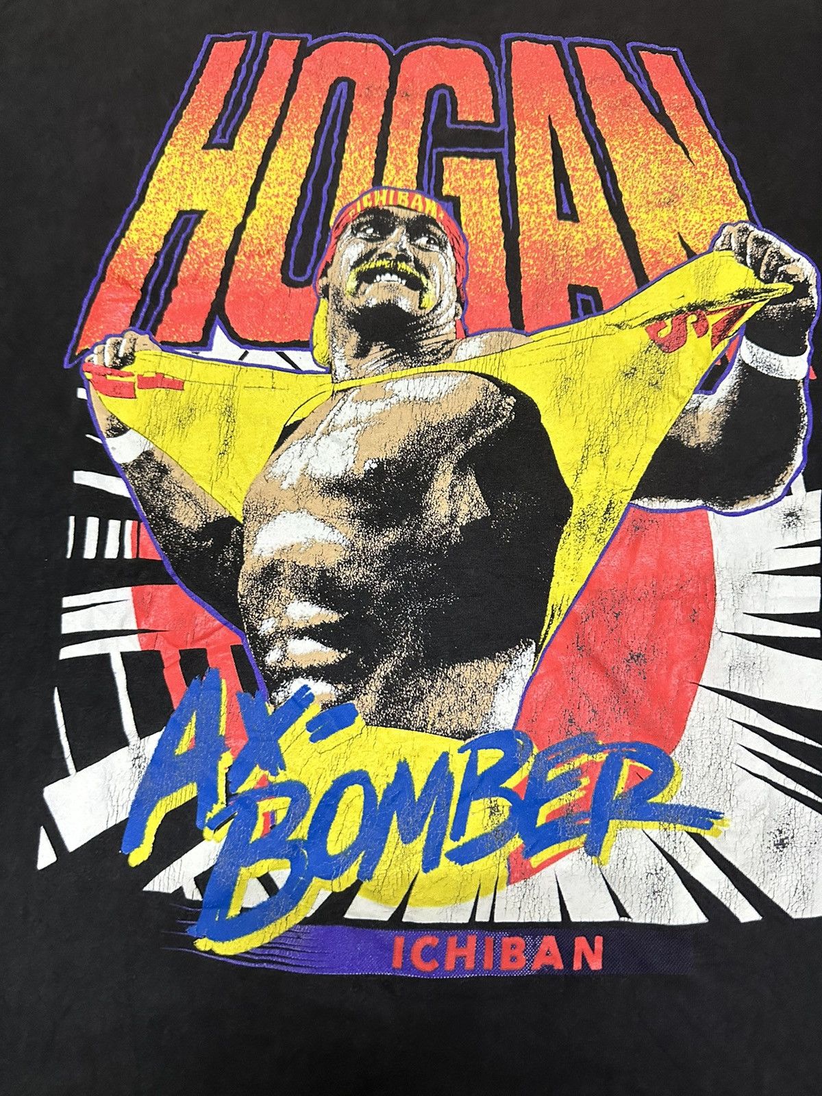 Vintage Vtg 90s Hulk Hogan american wrestler Size US XL / EU 56 / 4 - 5 Thumbnail