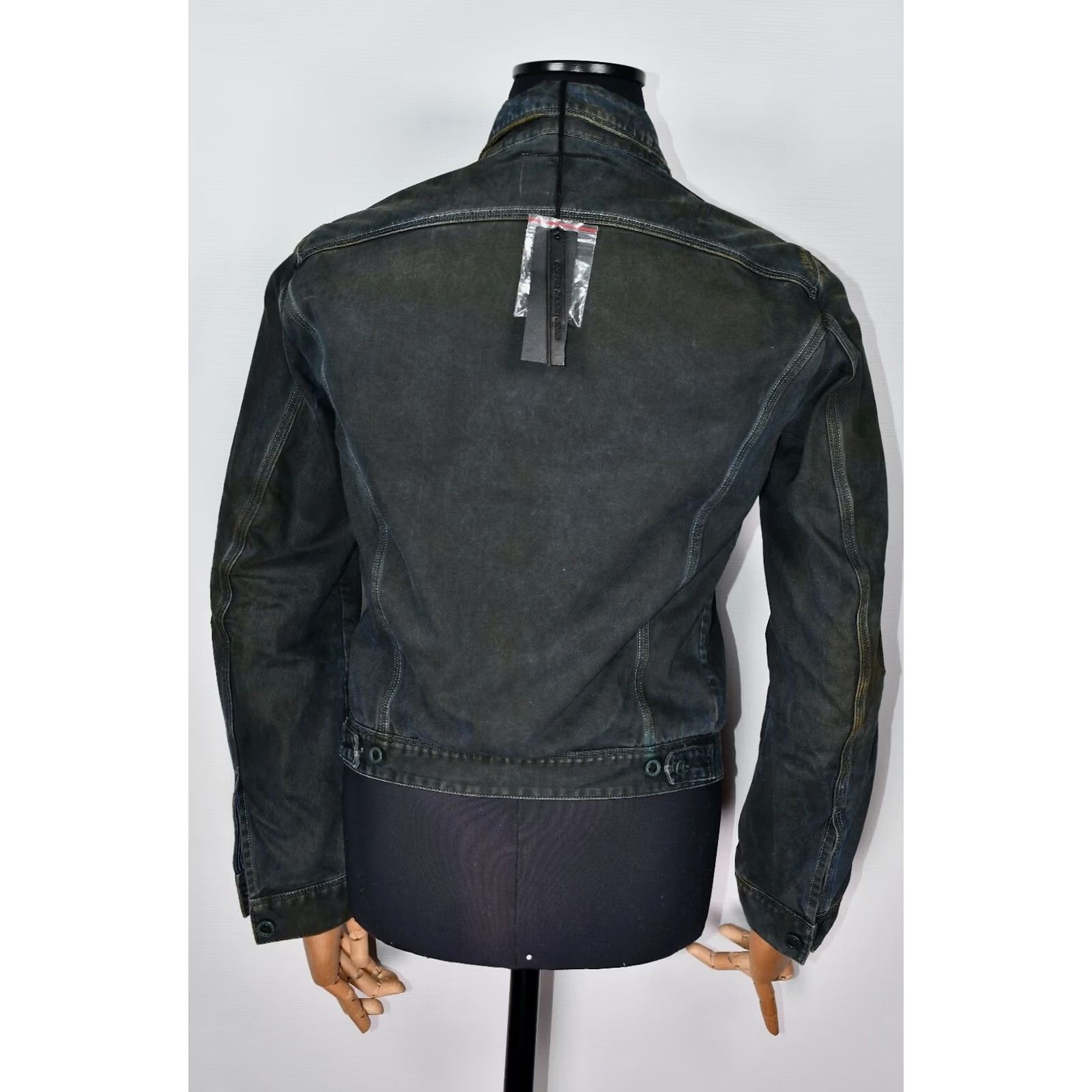 Diesel Diesel Black Gold Jacket Jenry Giacca Trucker Denim 100% Cotton Size M Black Mens Shirt Jacket Size US M / EU 48-50 / 2 - 4 Thumbnail