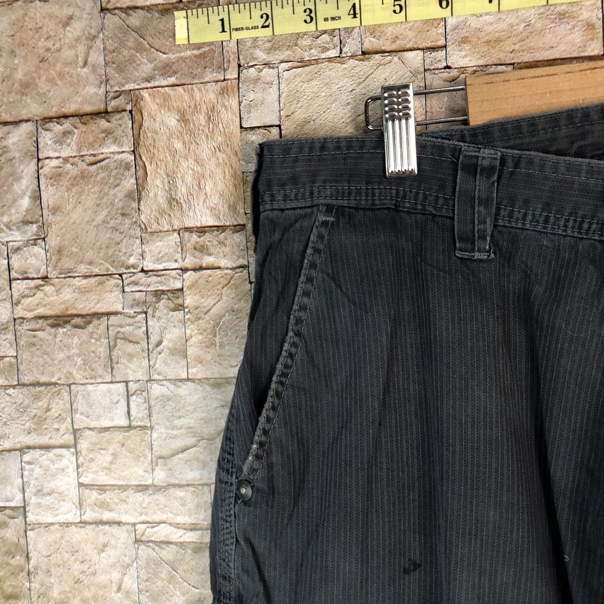 Japanese Brand Dogman Dark Blue Cargo Multipocket Pants #A1028 Size US 32 / EU 48 - 8 Thumbnail