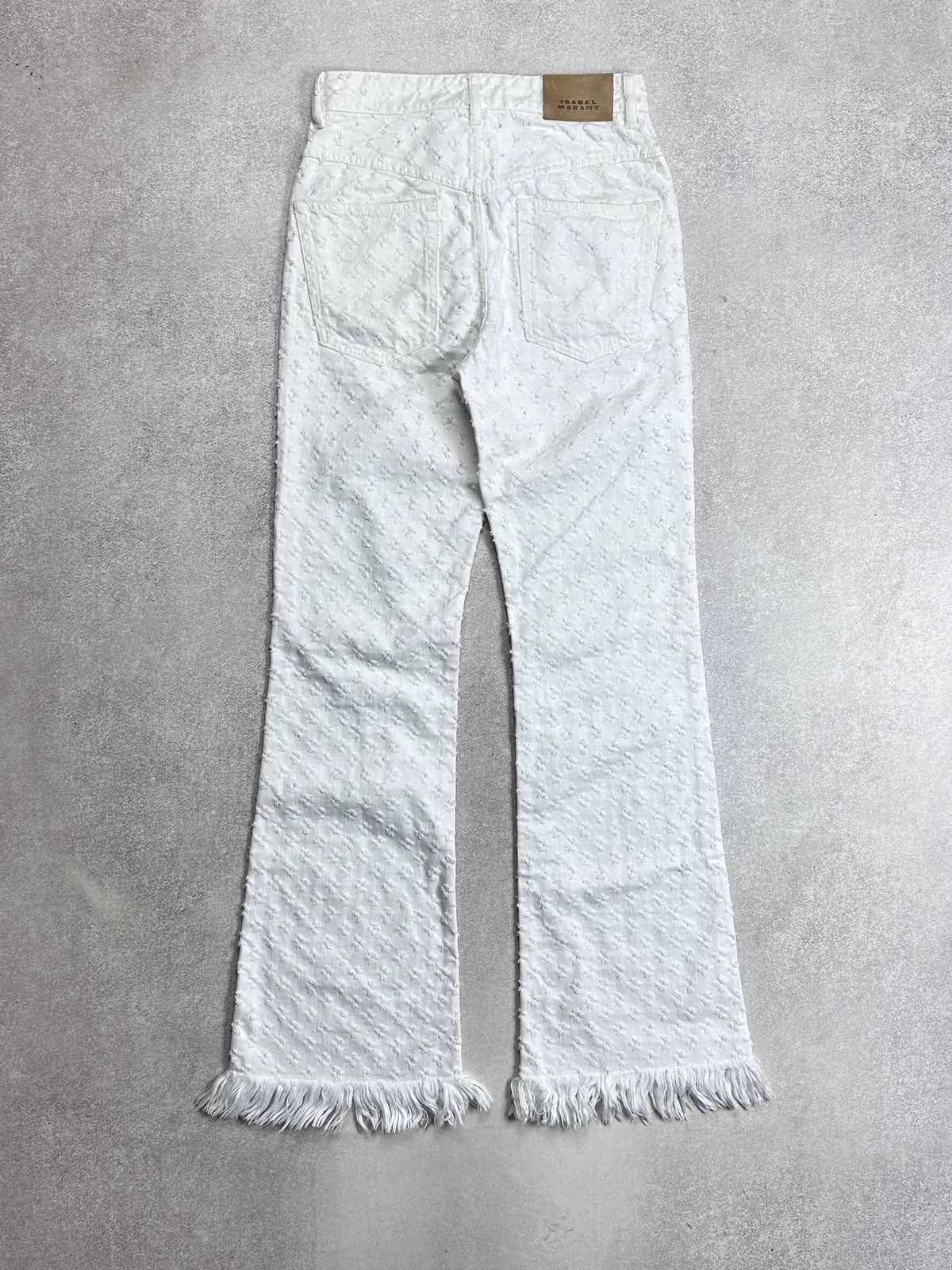 Isabel Marant Isabel Marant Alvira Trousers Womans Rare 34 Flared White Size 26" / US 2 / IT 38 - 1 Thumbnail