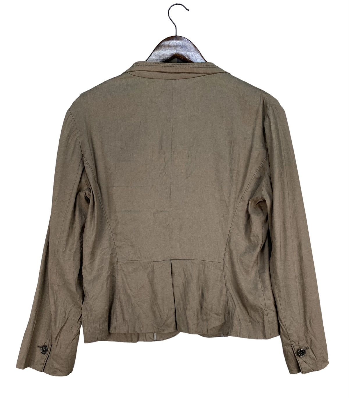 Yohji Yamamoto Ined By yohji Yamamoto Cropped Jacket Size ONE SIZE - 3 Thumbnail