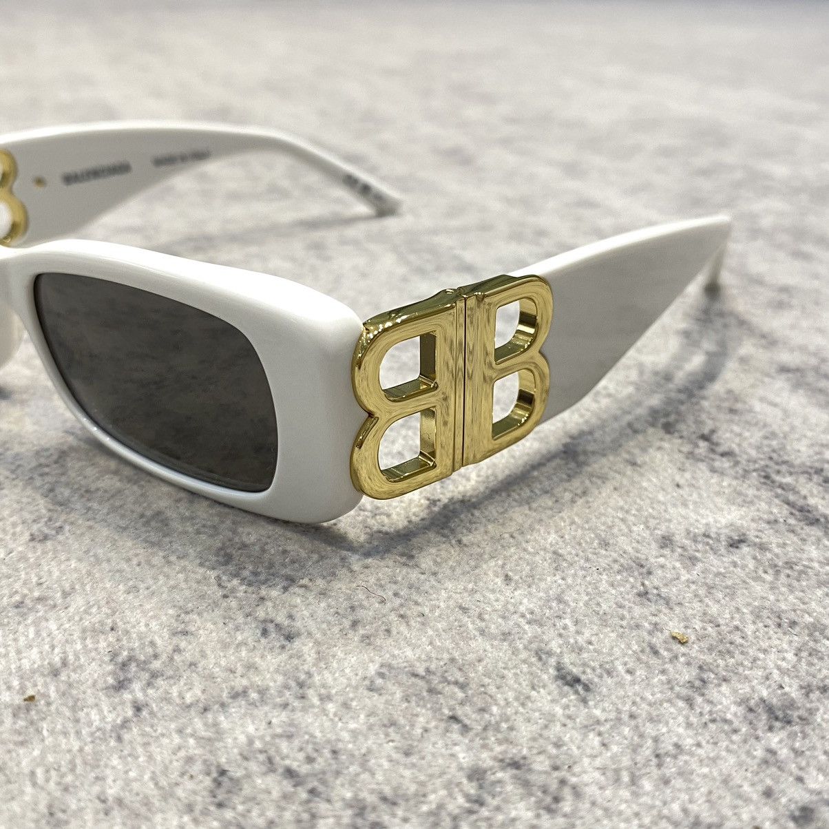Balenciaga BALENCIAGA BB0096S 011 Dynasty Sunglasses WHITE Size ONE SIZE - 2 Thumbnail
