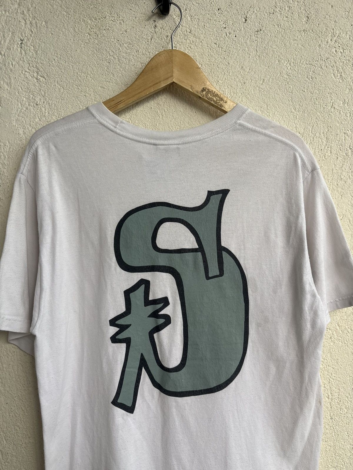 Stussy 2000s Stussy backprint big logo Size US M / EU 48-50 / 2 - 2 Thumbnail