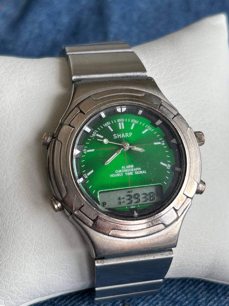 Japanese Brand × Vintage Vintage Double Dial Digital Japanese style futuristic Watch Size ONE SIZE - 4 Thumbnail