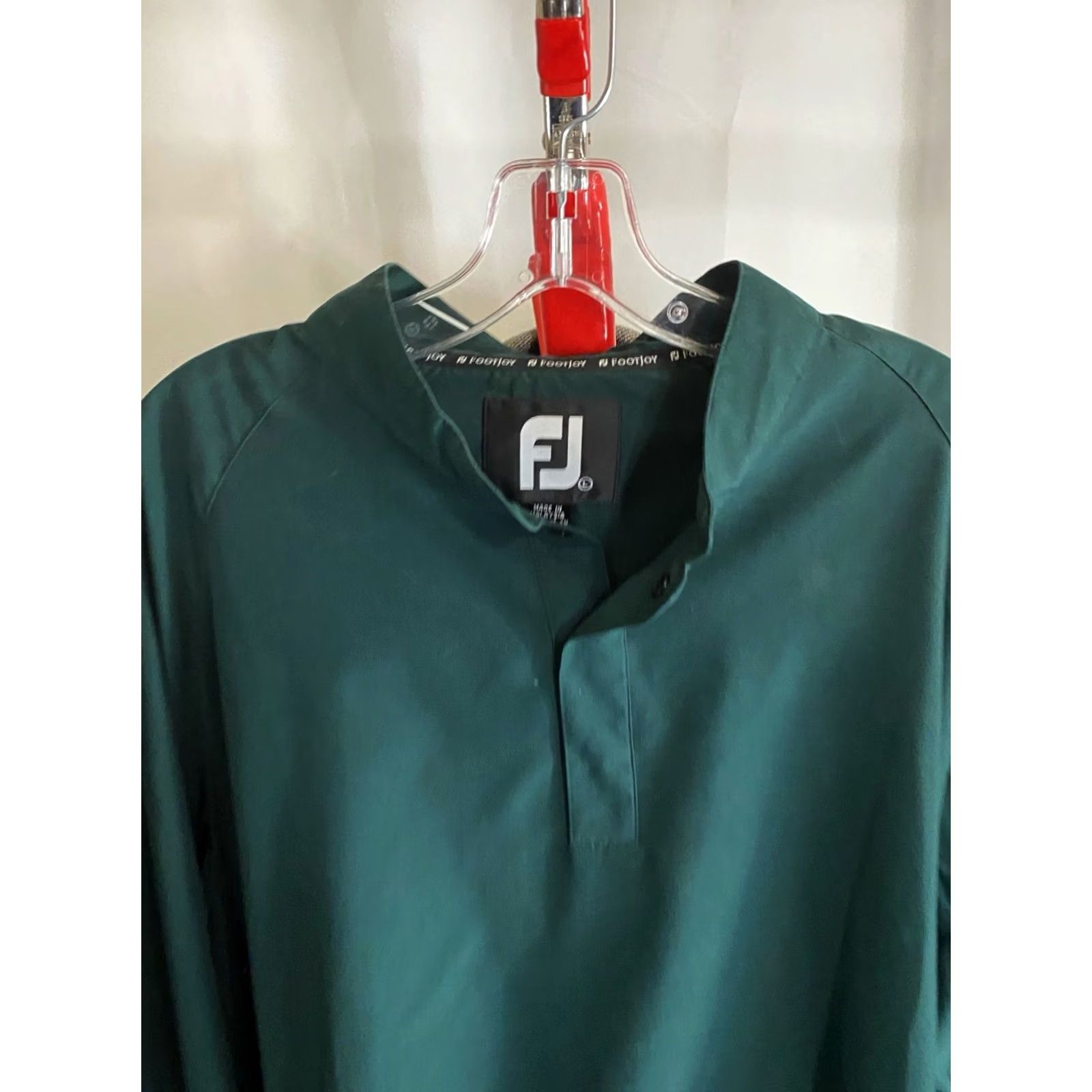 Footjoy Footjoy Windbreaker SWEATER Golf Large L Men Java? Size US L / EU 52-54 / 3 - 5 Thumbnail