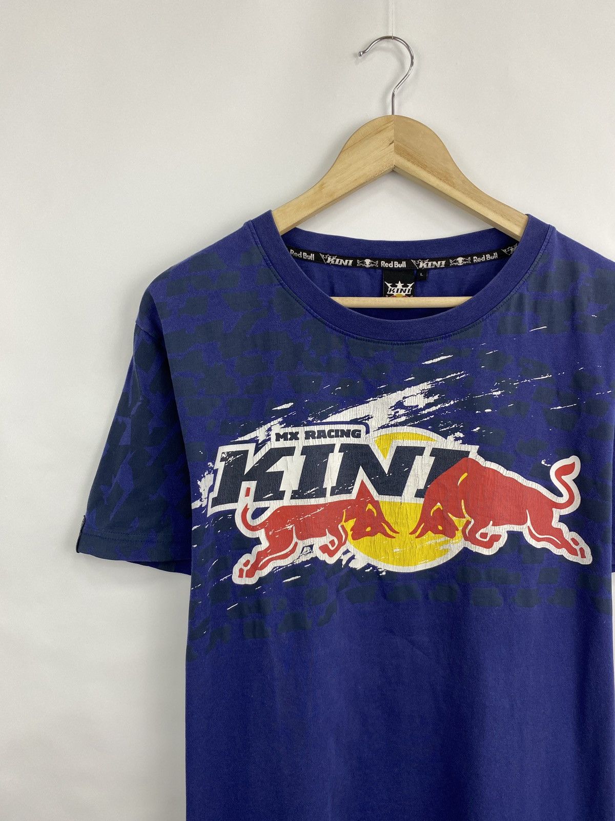Red Bull 🇺🇸 Vintage Y2K Kini Red Bull KTM MX Racing Rare T-Shirt Size US L / EU 52-54 / 3 - 2 Thumbnail