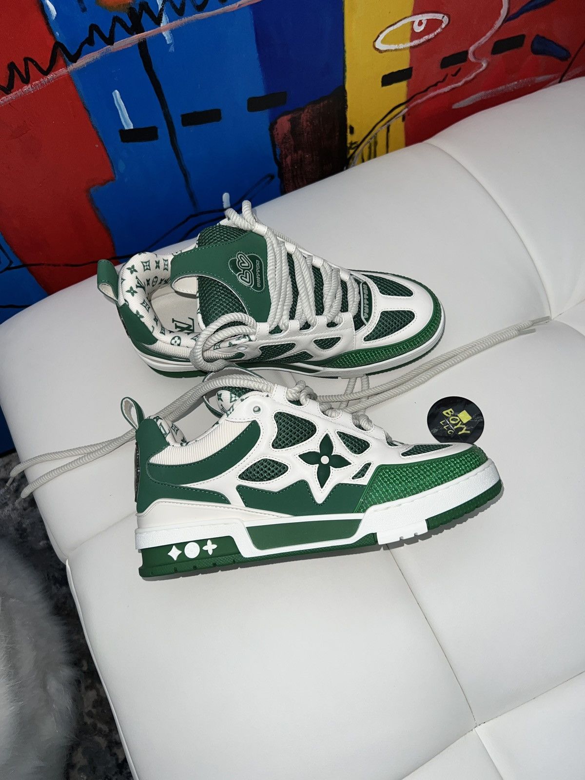 Louis Vuitton Louis Vuitton skate trainers LV7 Size US 9 / EU 42 - 1 Thumbnail