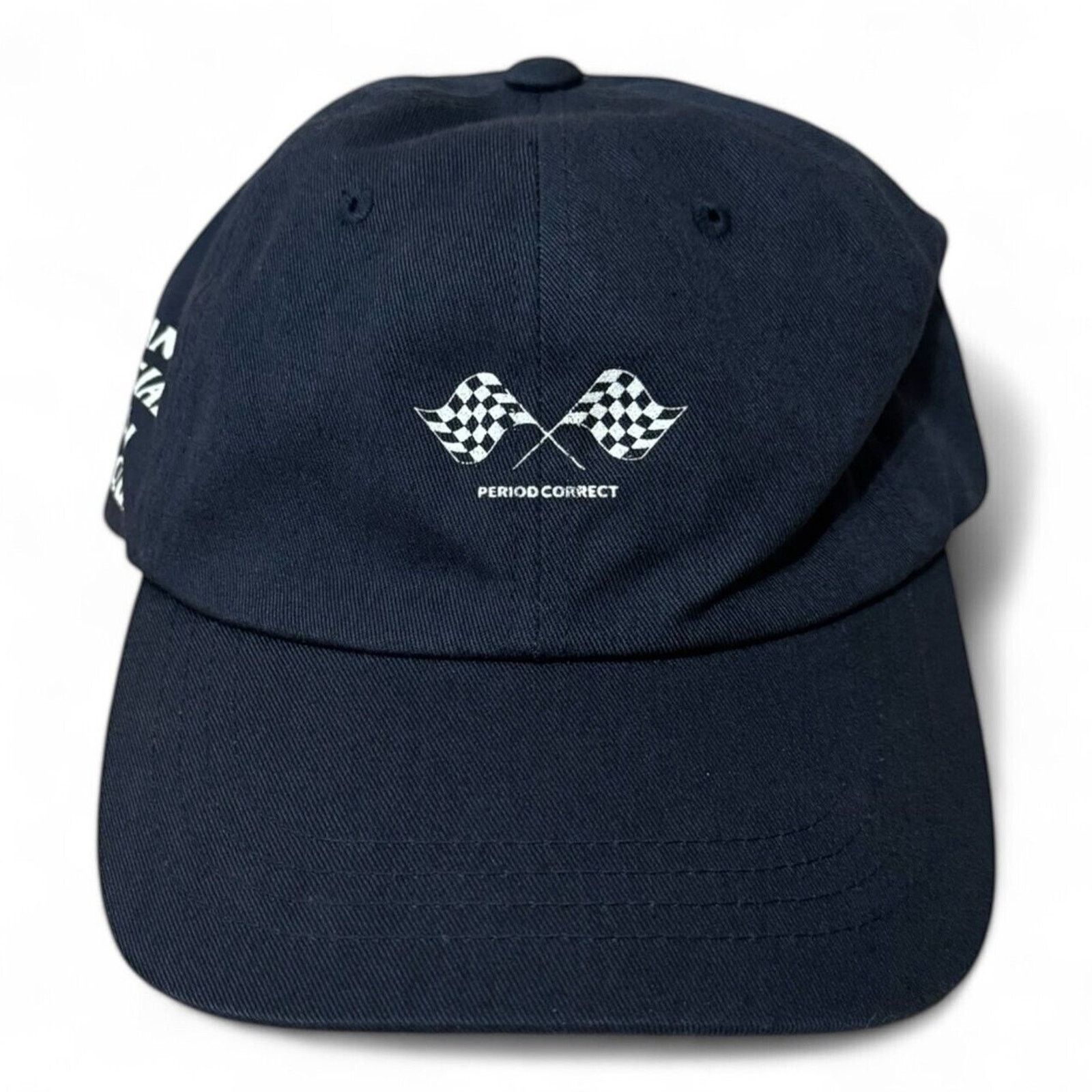Anti Social Social Club ASSC x Period Correct Adjustable Navy Blue Dad Cap Size ONE SIZE - 1 Thumbnail