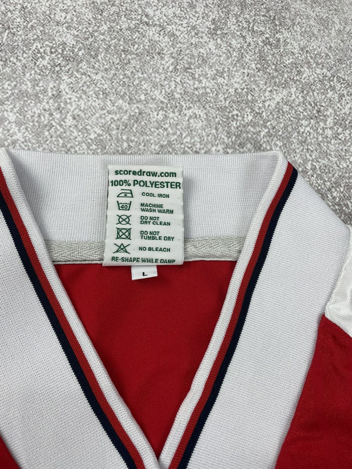 Vintage Vintage Arsenal Football Shirt Soccer Jersey Size L Size US L / EU 52-54 / 3 - 9 Thumbnail