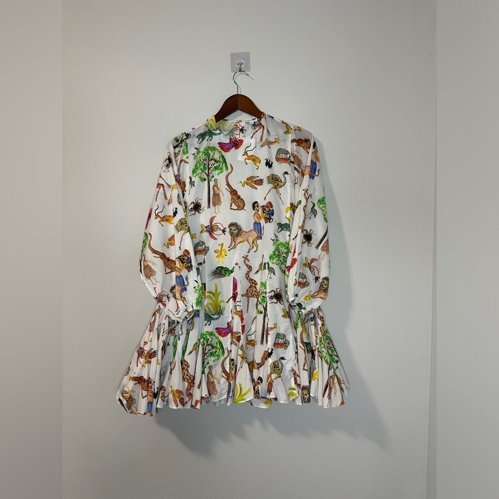 RHODE Rhode Ella Dress Size Small Safari Print Size S / US 4 / IT 40 - 6 Thumbnail