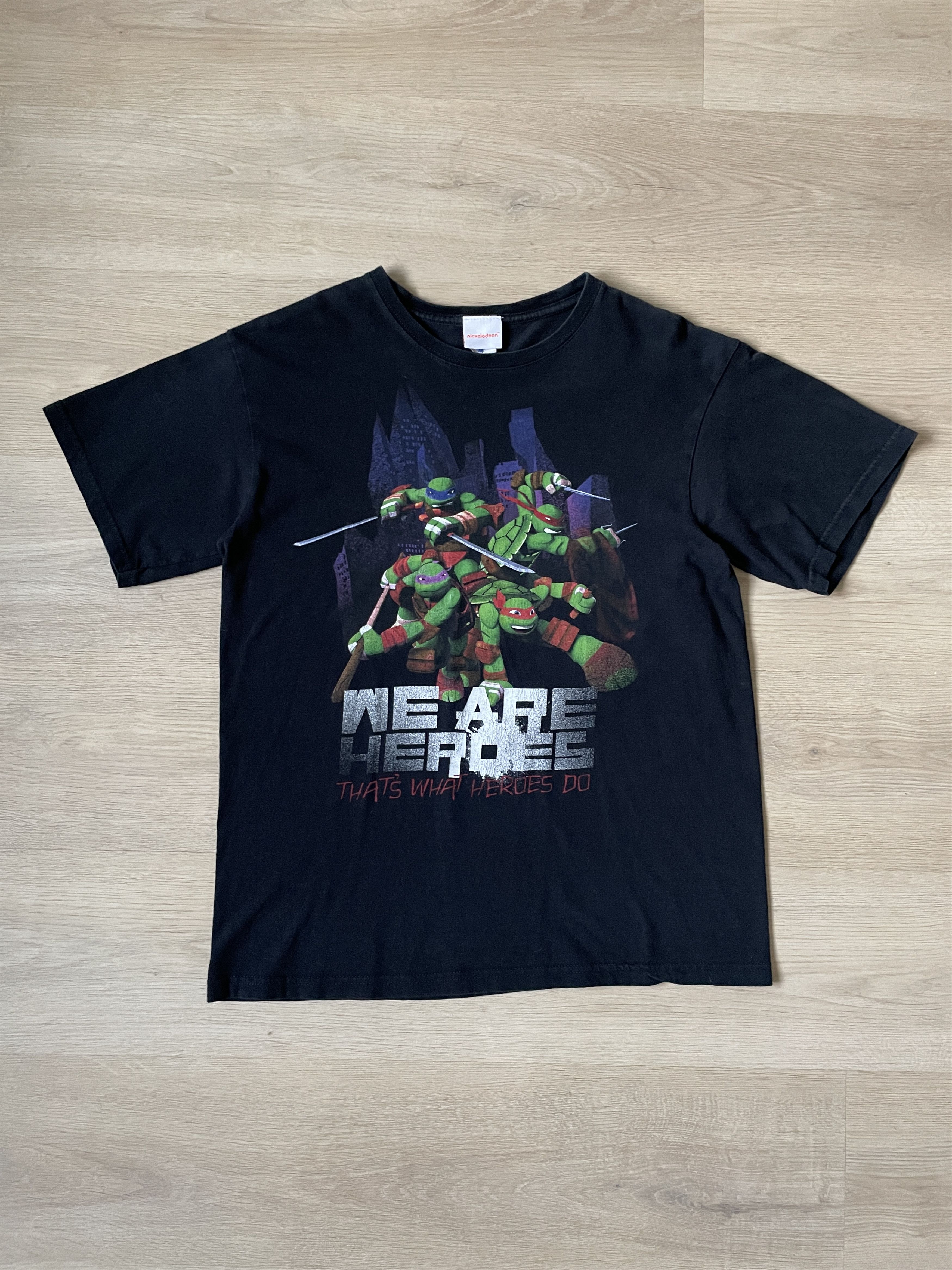 Cartoon Network 2011 Faded Teenage Mutant Ninja Turtles Nickelodeon T-Shirt Size US M / EU 48-50 / 2 - 2 Thumbnail