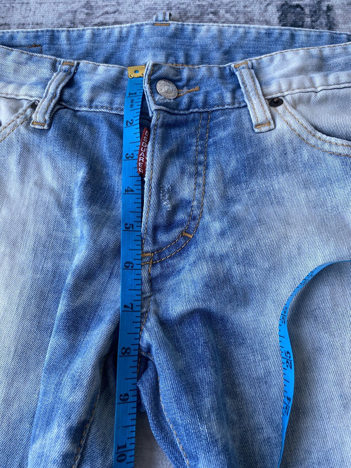 Dsquared2 Dsquared2 Bleached Distressed Jeans Size 30" / US 8 / IT 44 - 10 Thumbnail