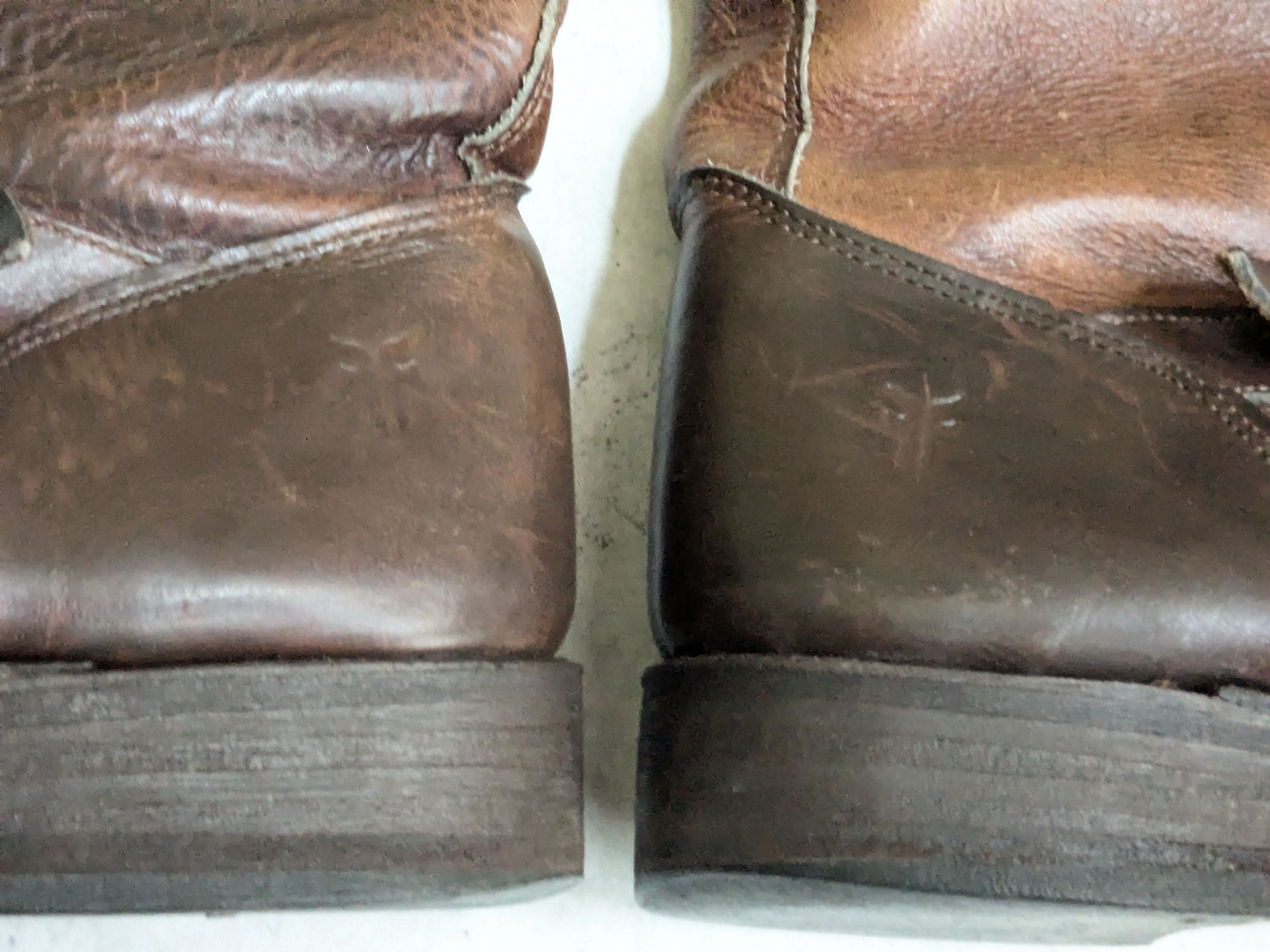 Frye Frye Engineer Boots Brown Leather 10.5 M Buckle Size US 10.5 / EU 43-44 - 10 Thumbnail