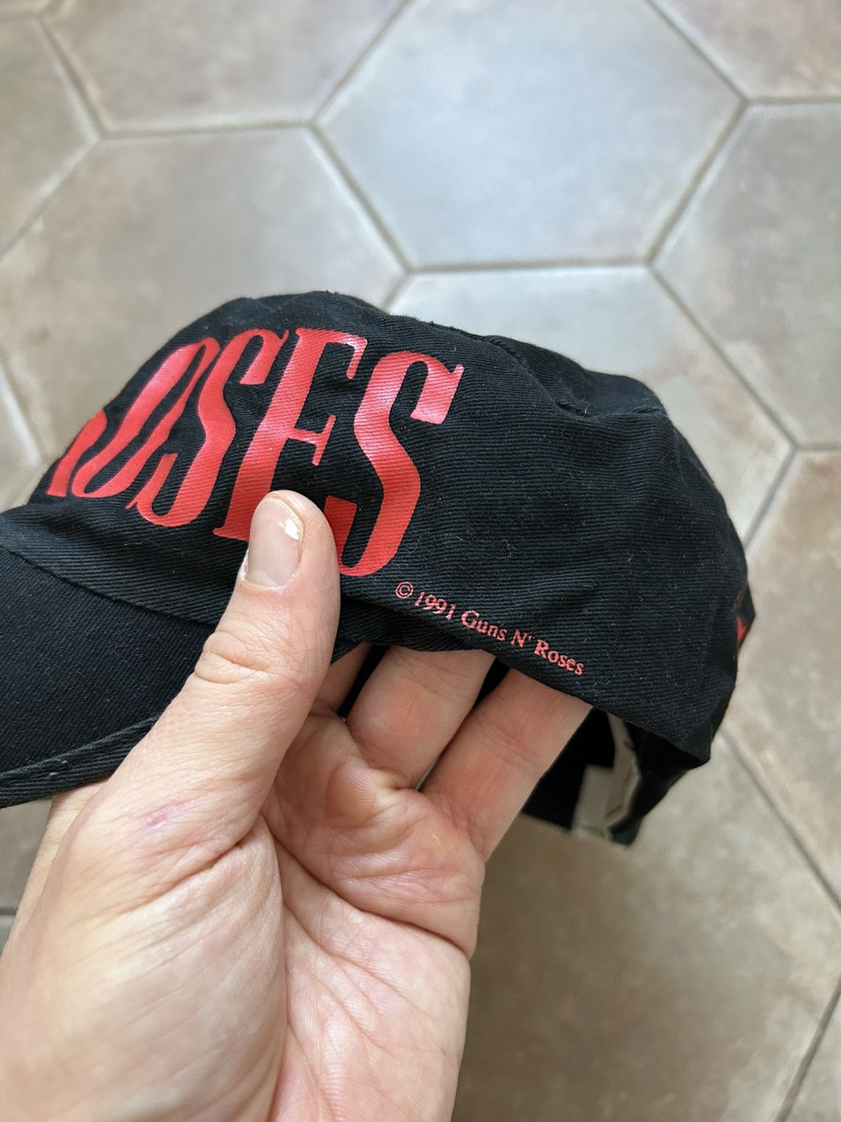 Band Tees × Guns N' Roses × Vintage GUNS N ROSES USE YOUR ILLUSION WORLD TOUR CAP Size ONE SIZE - 3 Thumbnail