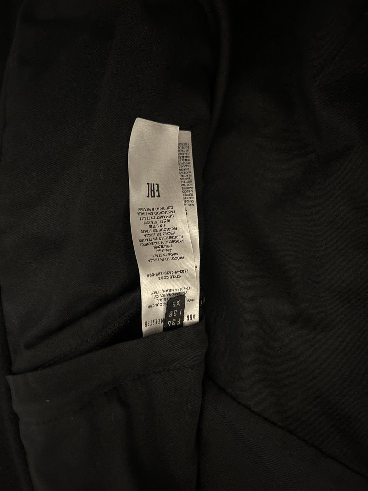 Ann Demeulemeester Ann demeulemeester bomber jacket Size US XS / EU 42 / 0 - 6 Thumbnail