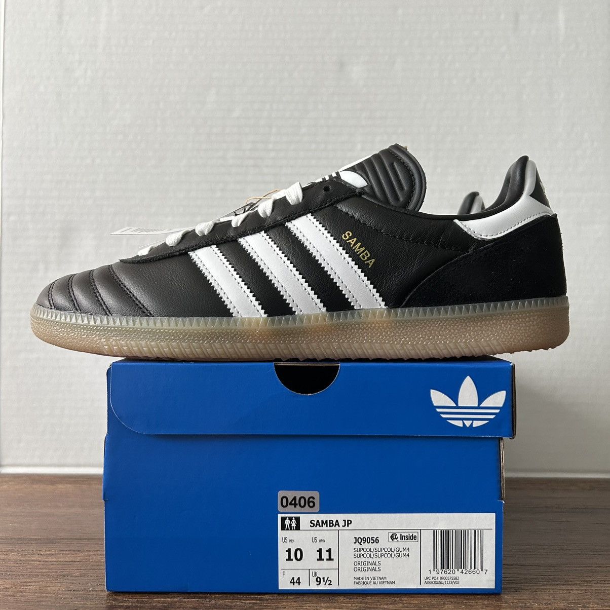 Adidas Adidas Samba JP Black Gum Sneakers Size M10/W11 Size US 10 / EU 43 - 2 Thumbnail