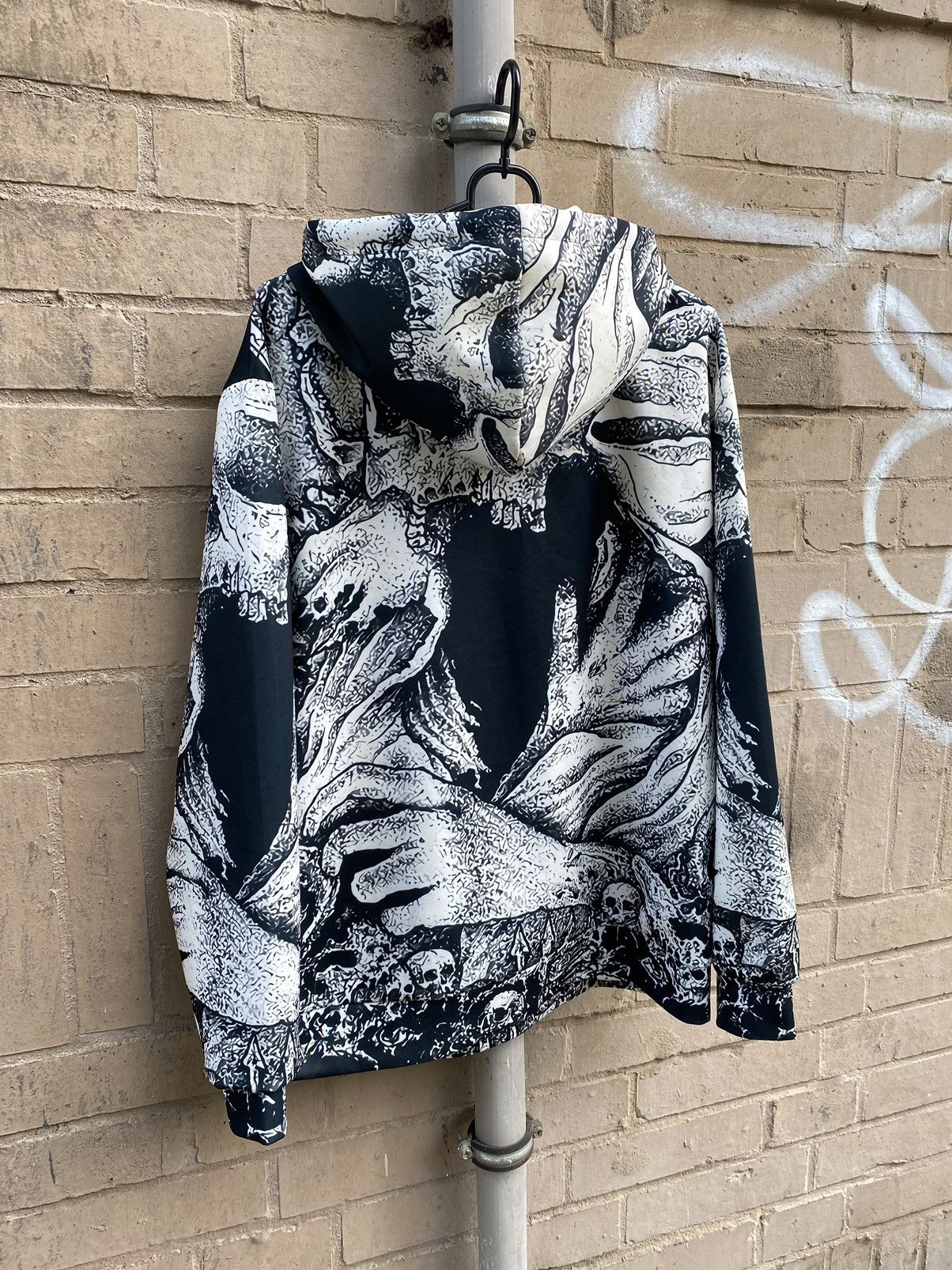 Affliction × Ed Hardy Black grey vintage retro y2k 00s hoodie affliction style Size US L / EU 52-54 / 3 - 6 Thumbnail