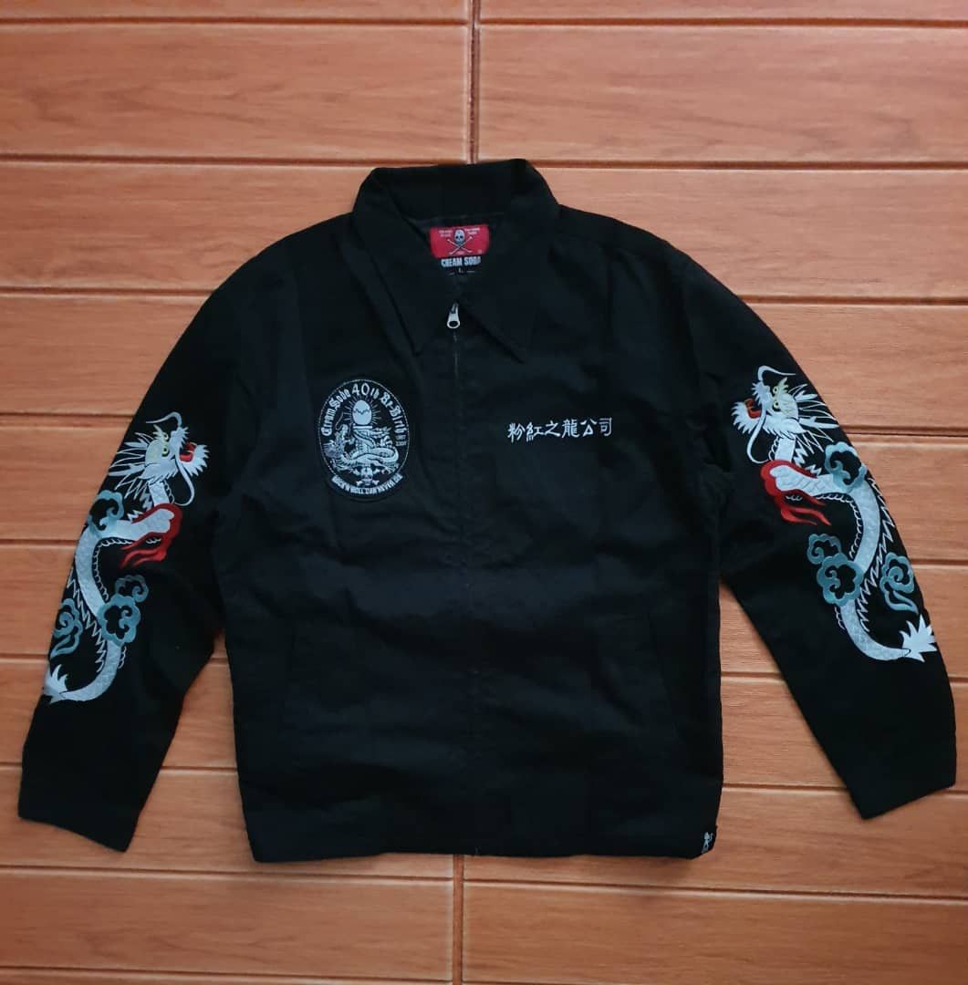 PPFM 💥Cream Soda 40th Re birth yakuza harujuku style jacket Size US M / EU 48-50 / 2 - 8 Thumbnail